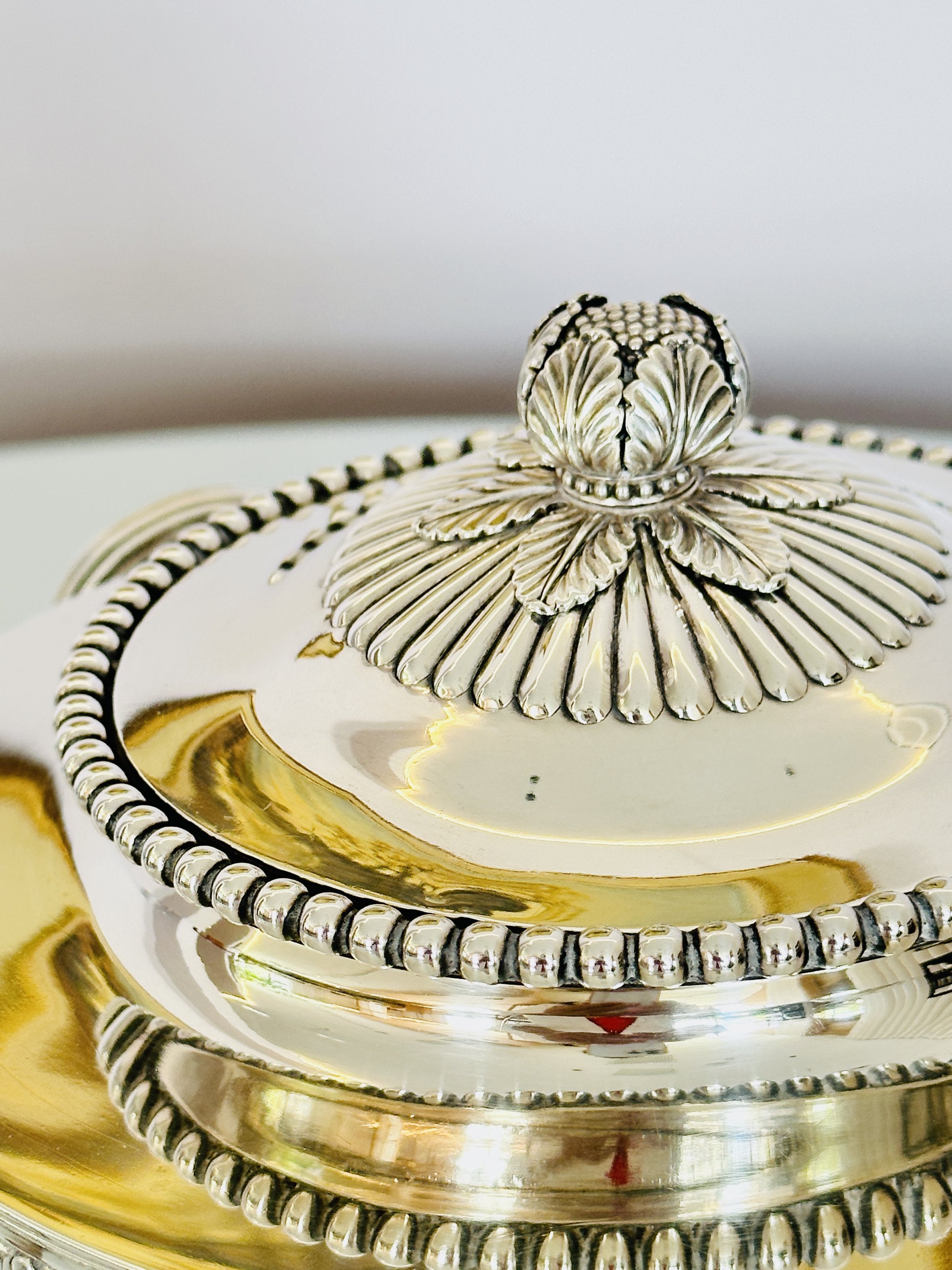 1808 British sterling silver teacup