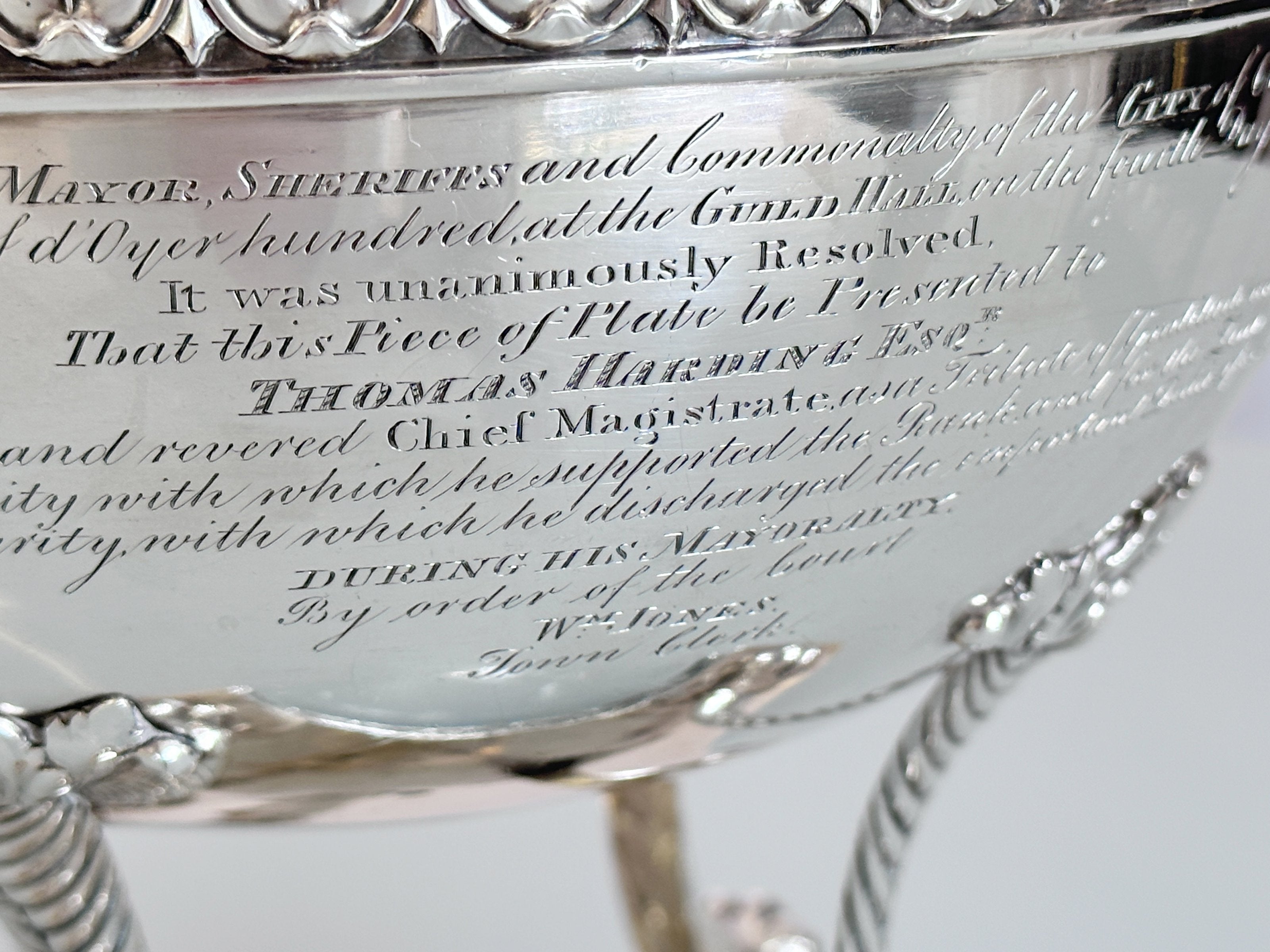 1808 British sterling silver teacup