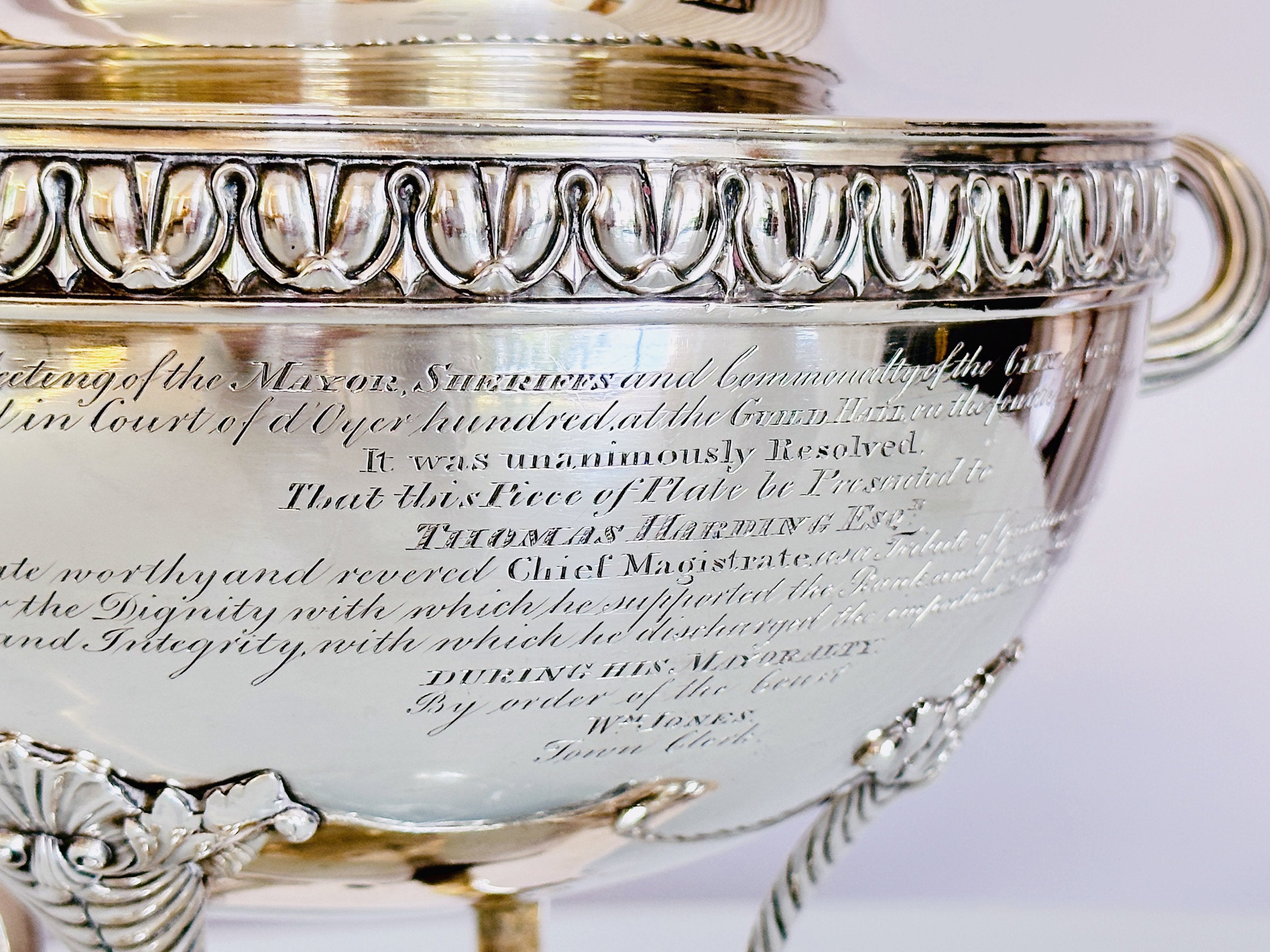 1808 British sterling silver teacup