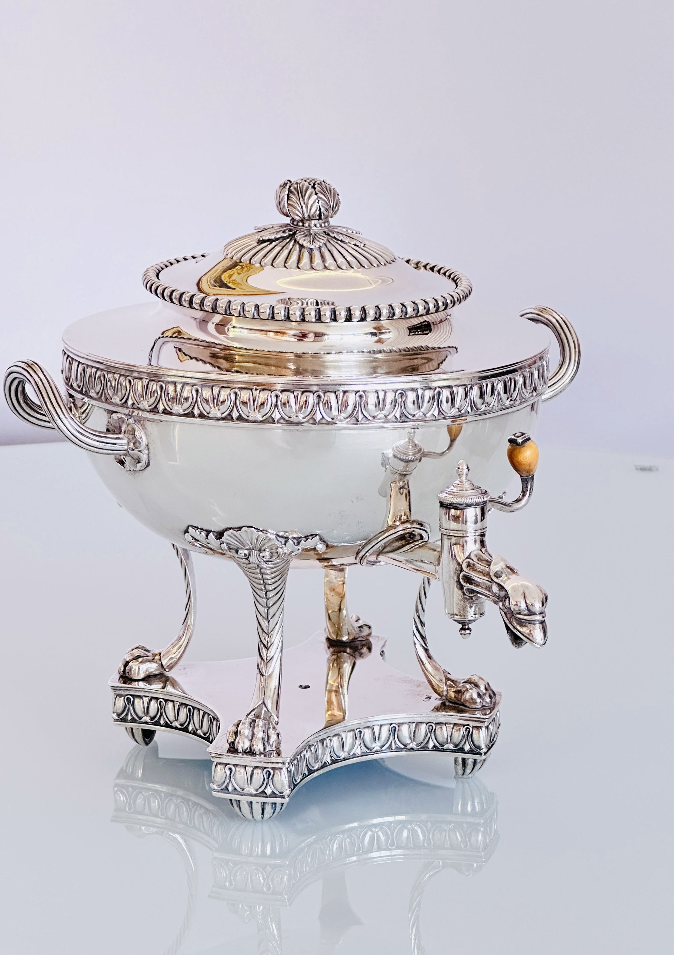 1808 British sterling silver teacup