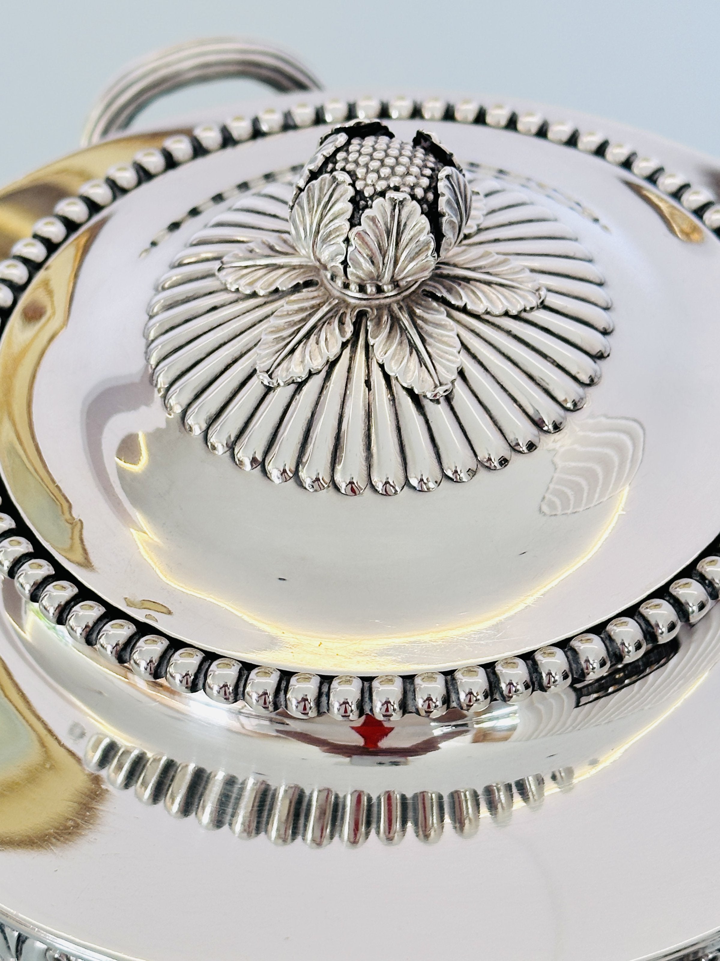 1808 British sterling silver teacup