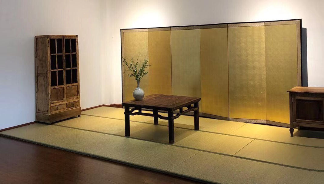 Gold-leaf screen