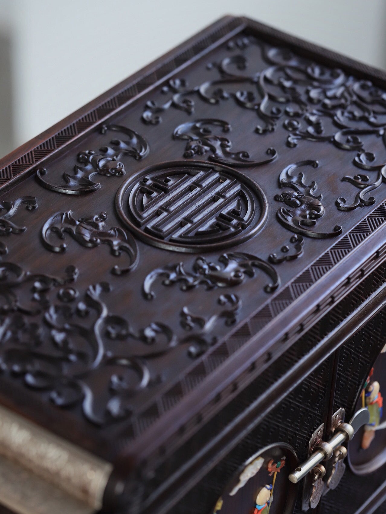 Rosewood Inlaid Box