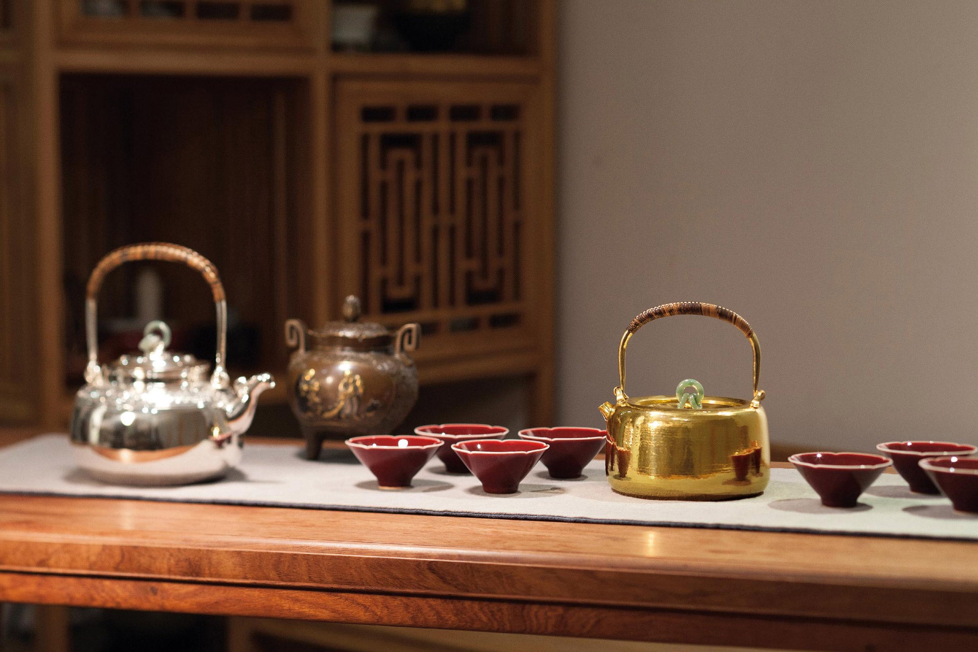 Bukchon|Pure gold jasper ring