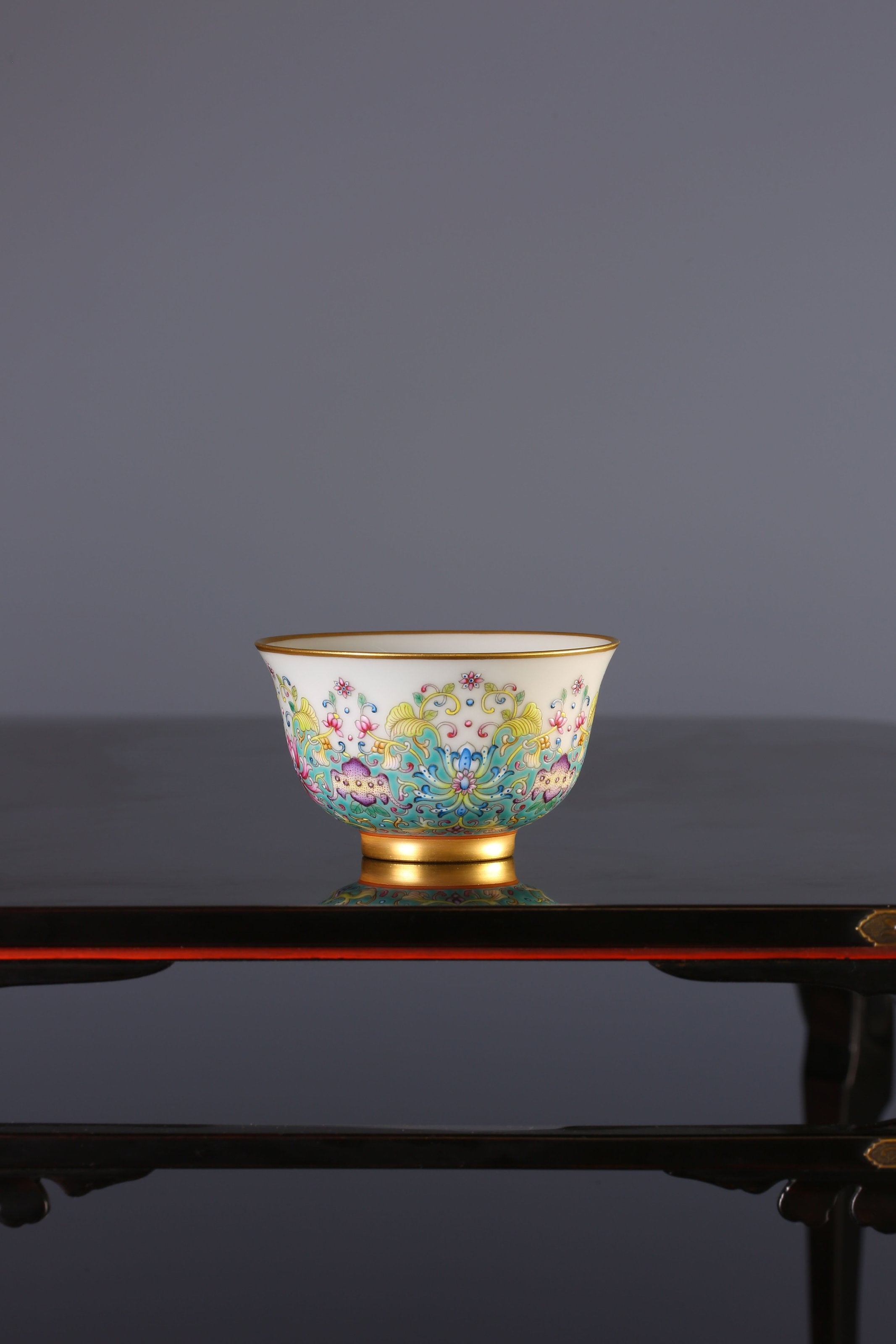Lotus Blossom Cup with Sloping Mouth