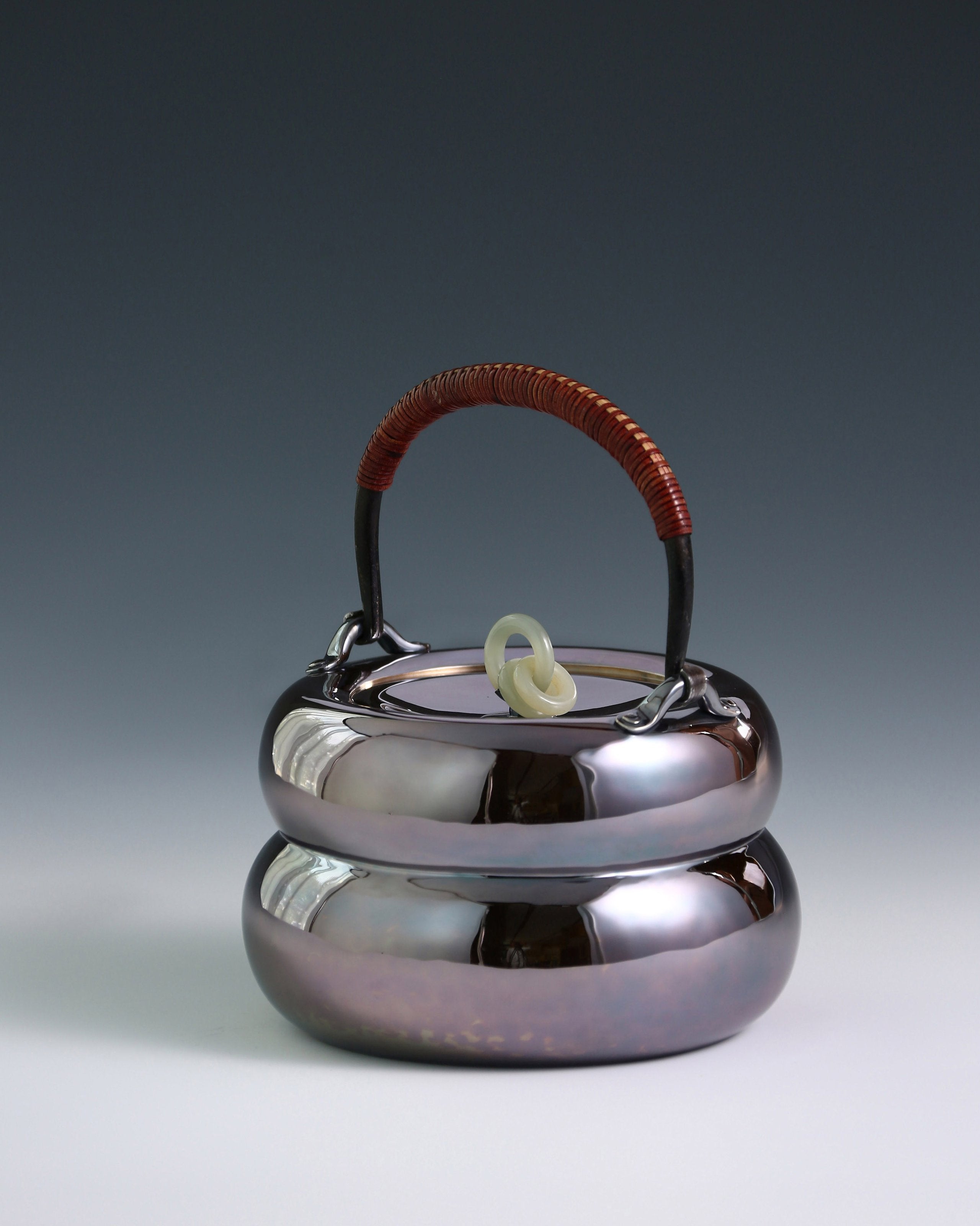 A pure silver gourd mouth produces a pure silver pot