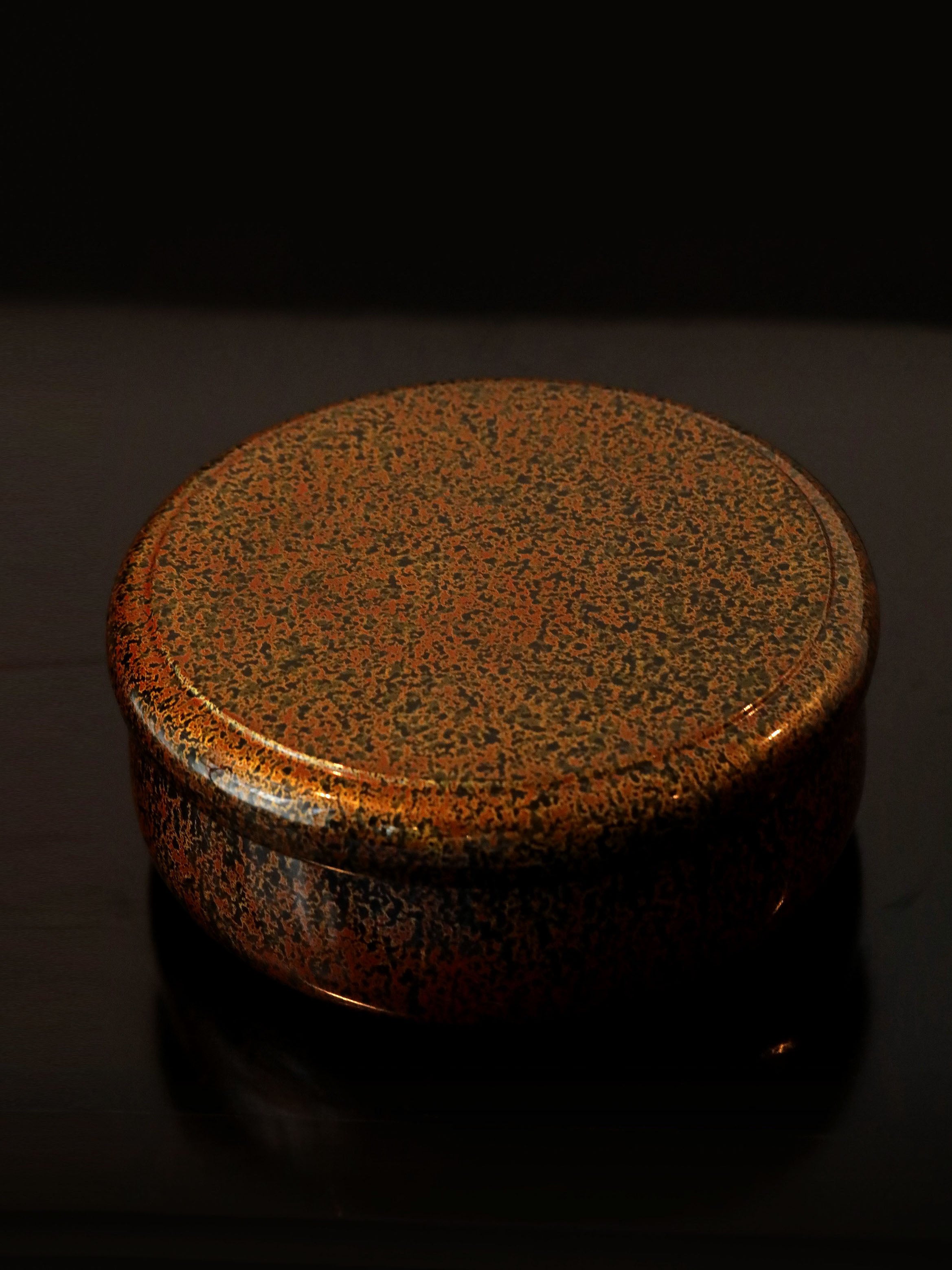 Japanese lacquer tea box