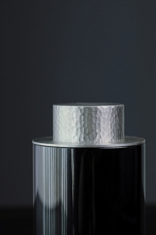 Lacquered Pure Tin Tea Caddy
