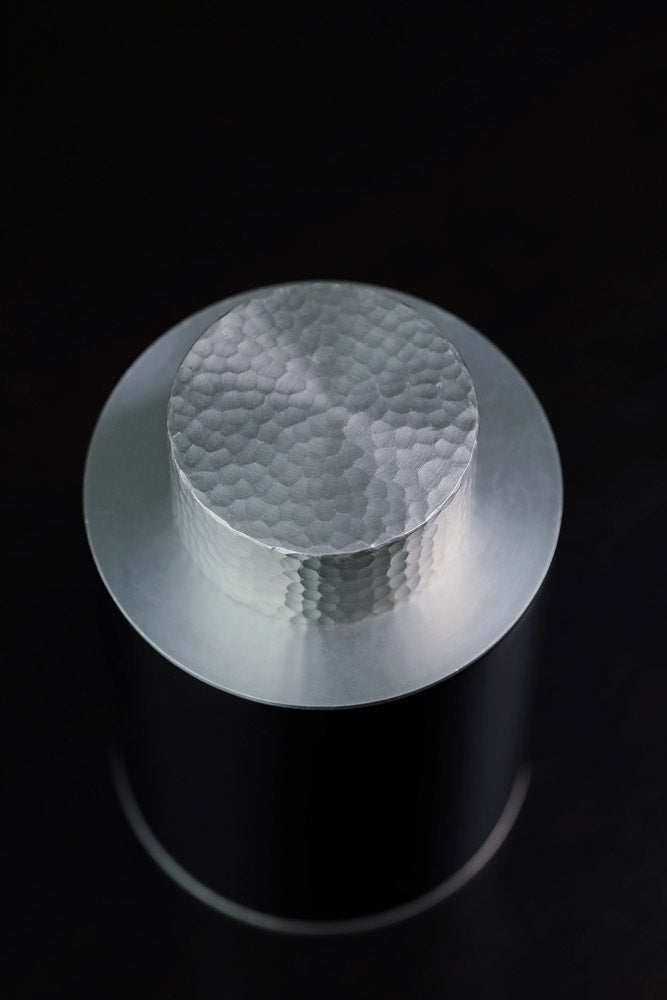 Lacquered Pure Tin Tea Caddy