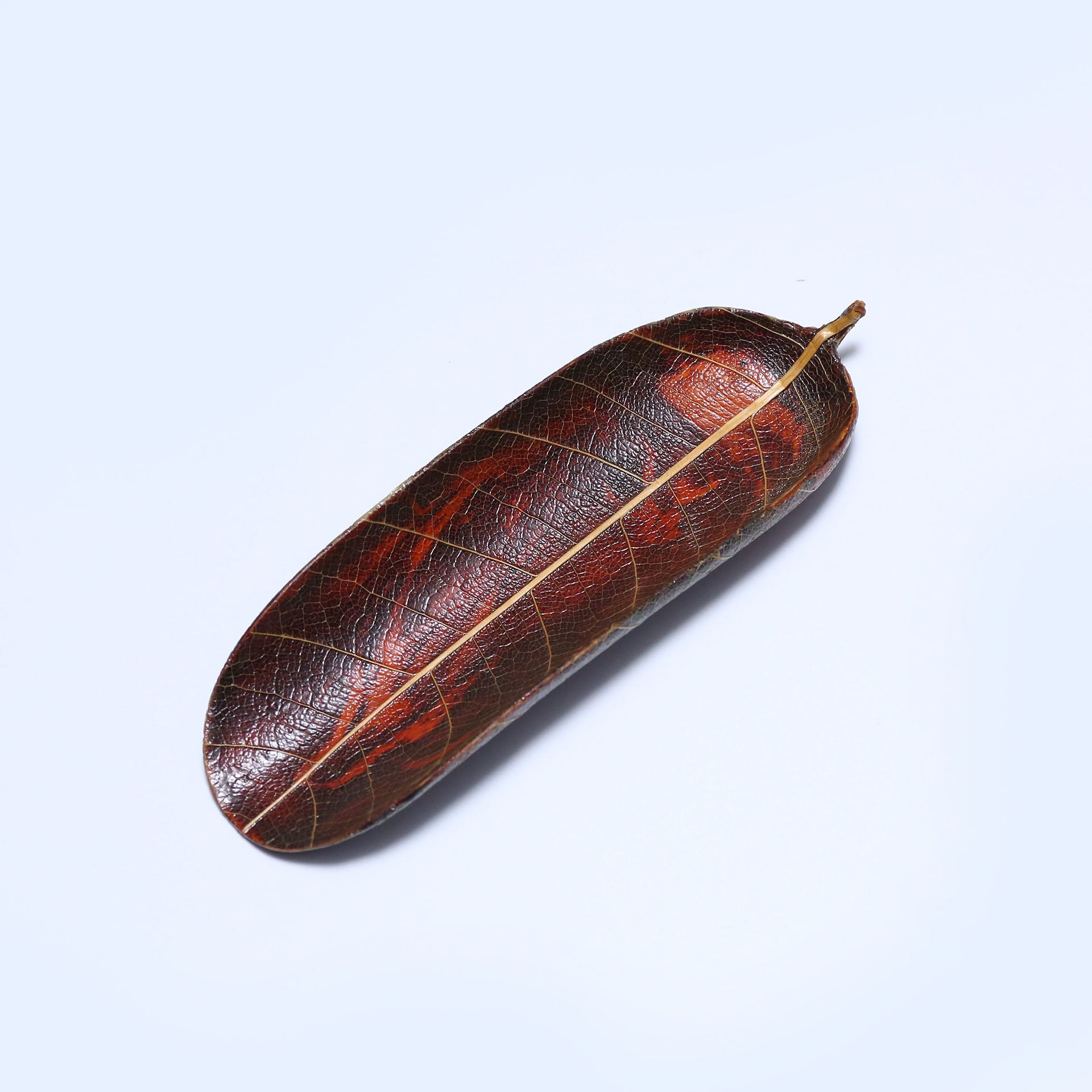 Lacquer leaf tea scoop