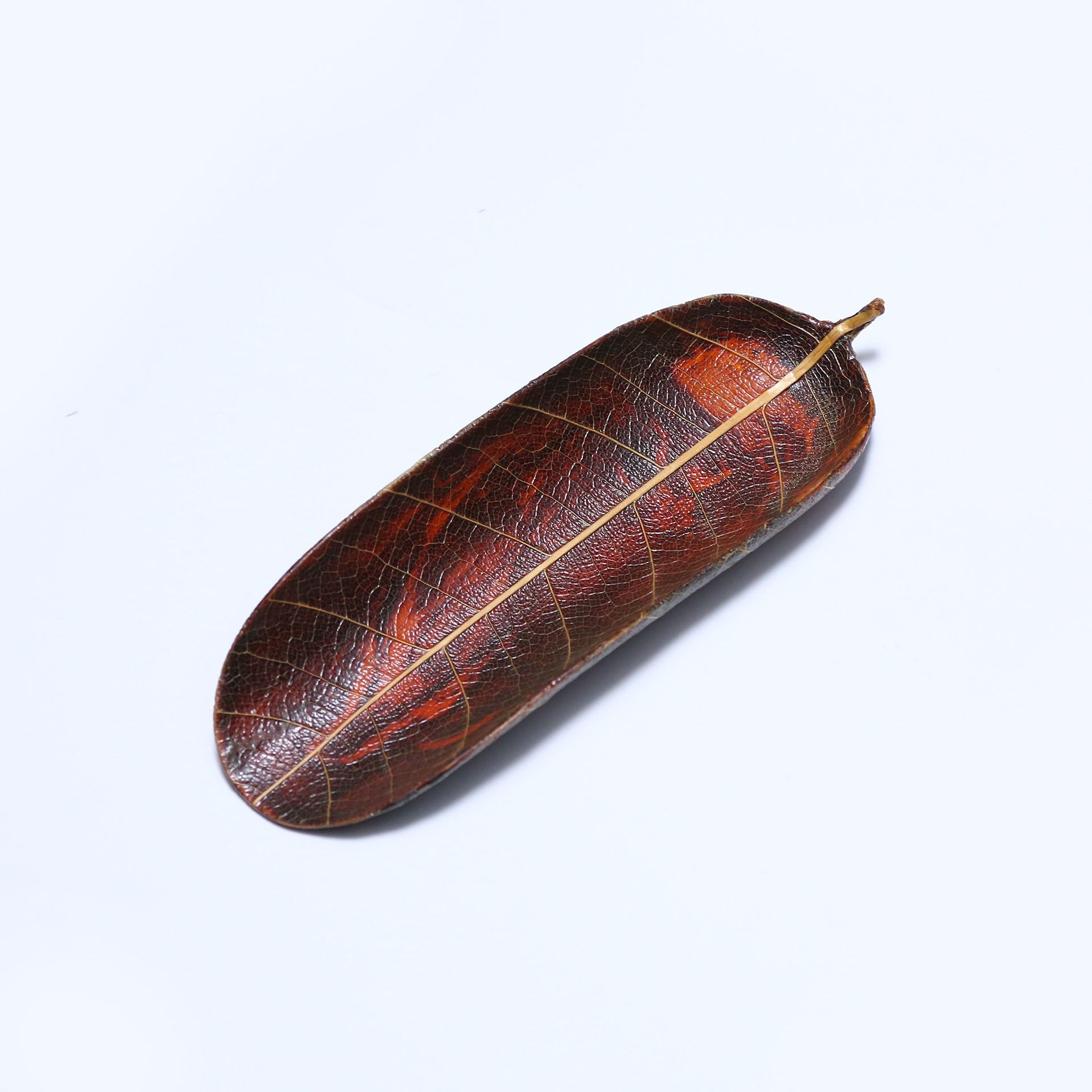 Lacquer leaf tea scoop