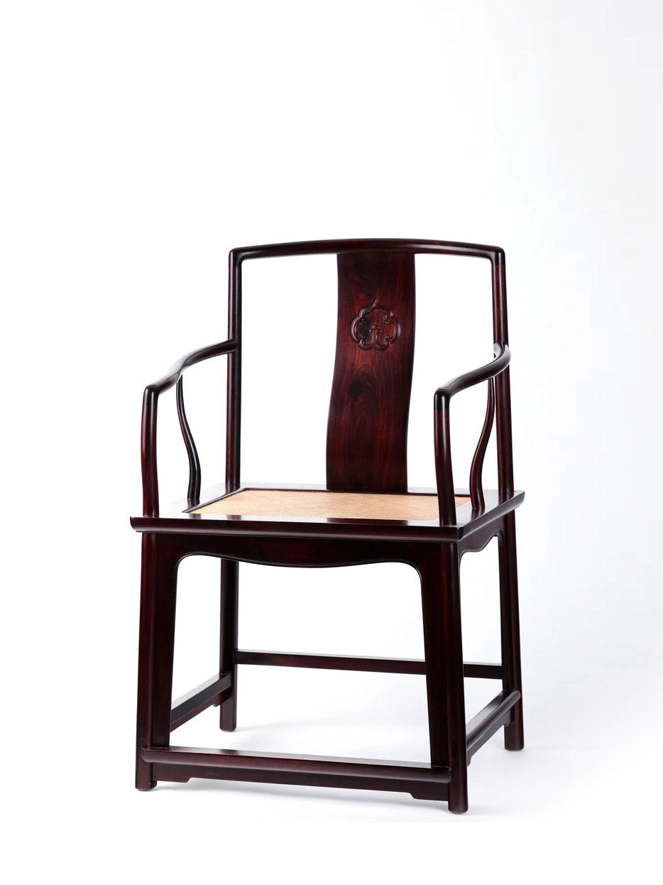 Dayatang Tea Chair / Ruyi Pattern Low Southern Official's Hat Chair
