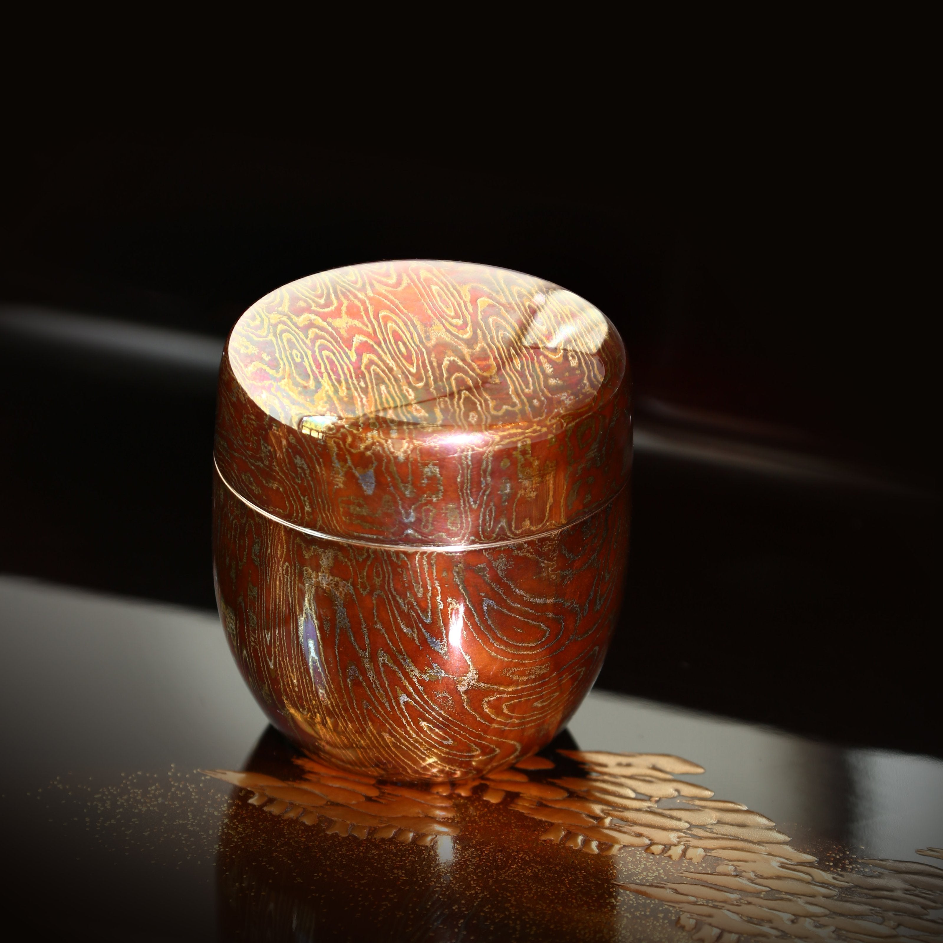 Dayatang Pure Silver Wood Grain Gold Tea Dates