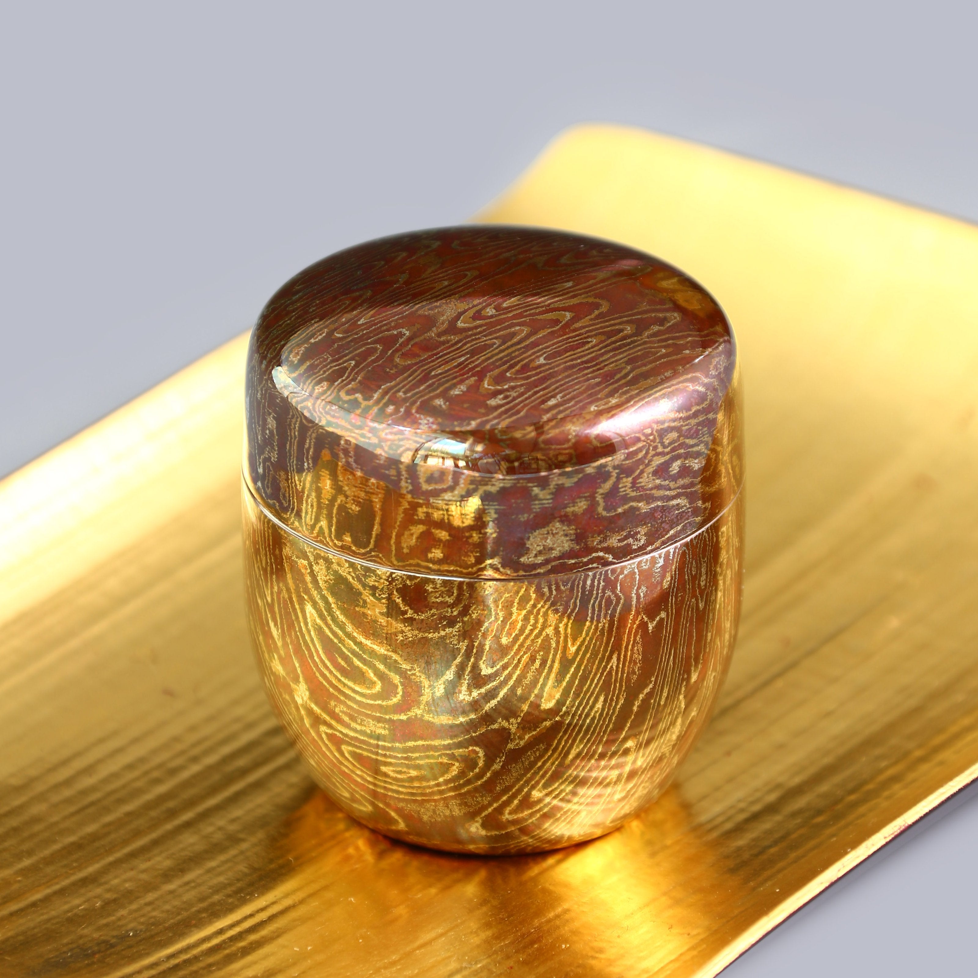 Dayatang Pure Silver Wood Grain Gold Tea Dates