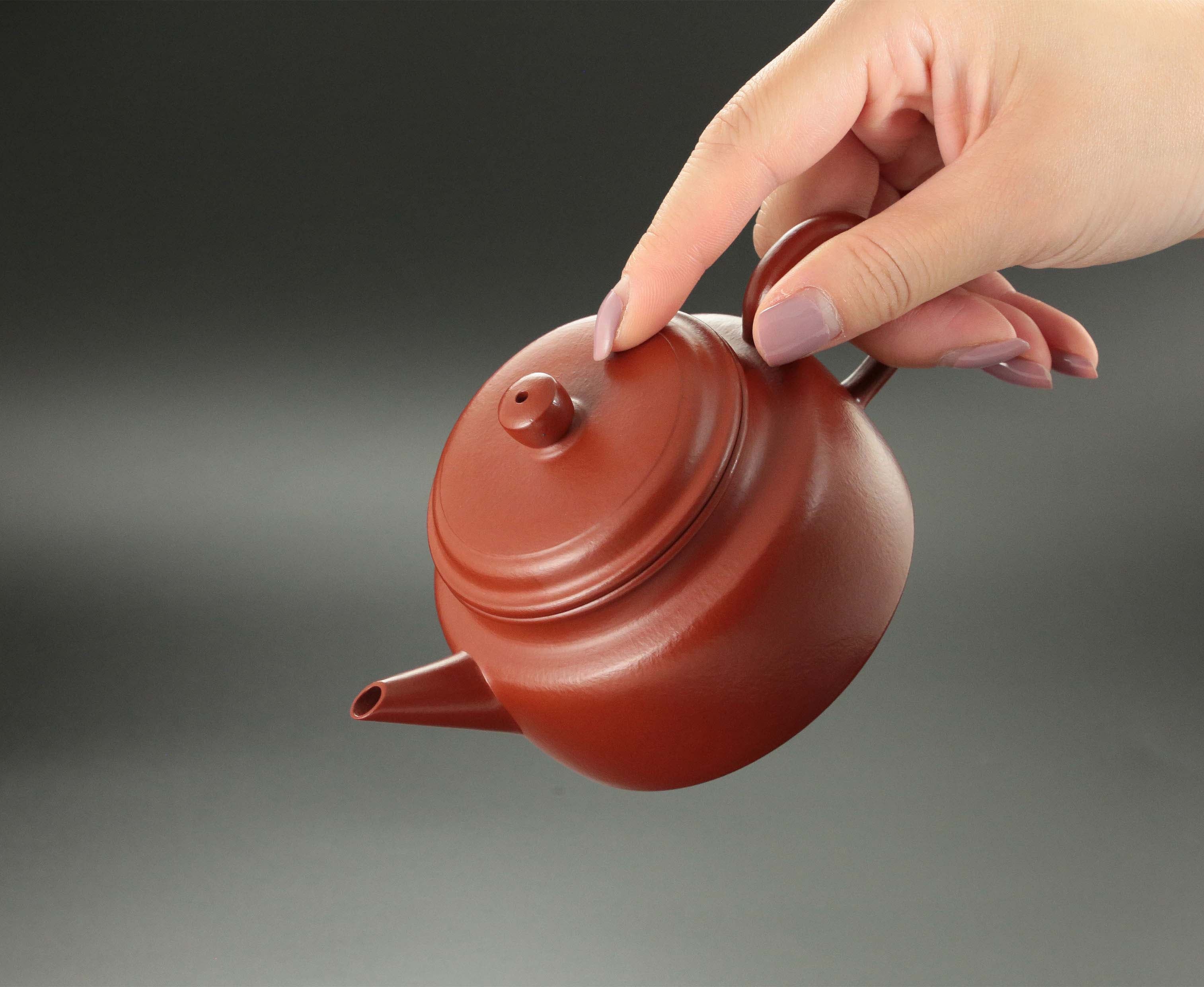 Dezhong teapot, Zhaozhuang red clay