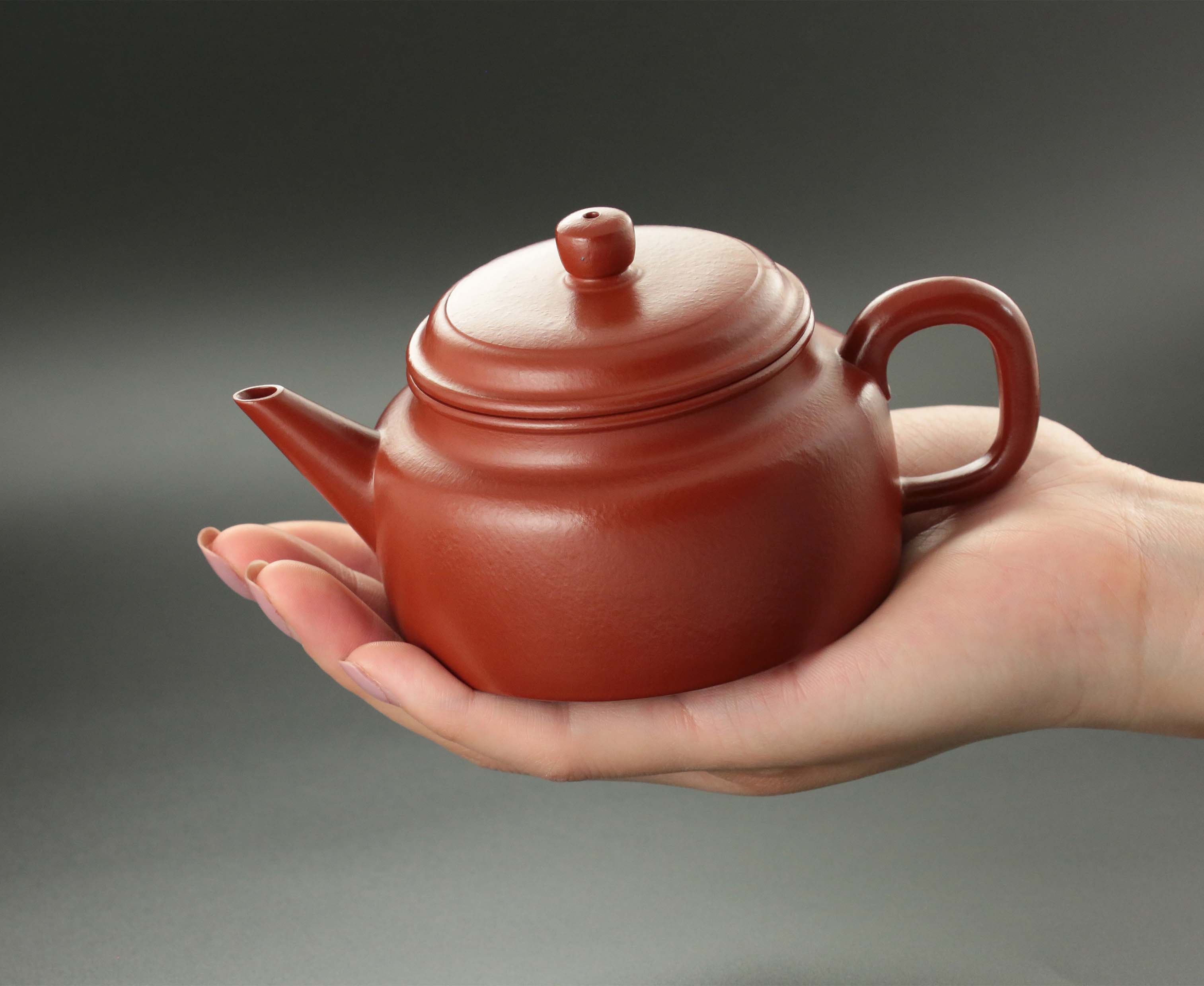Dezhong teapot, Zhaozhuang red clay