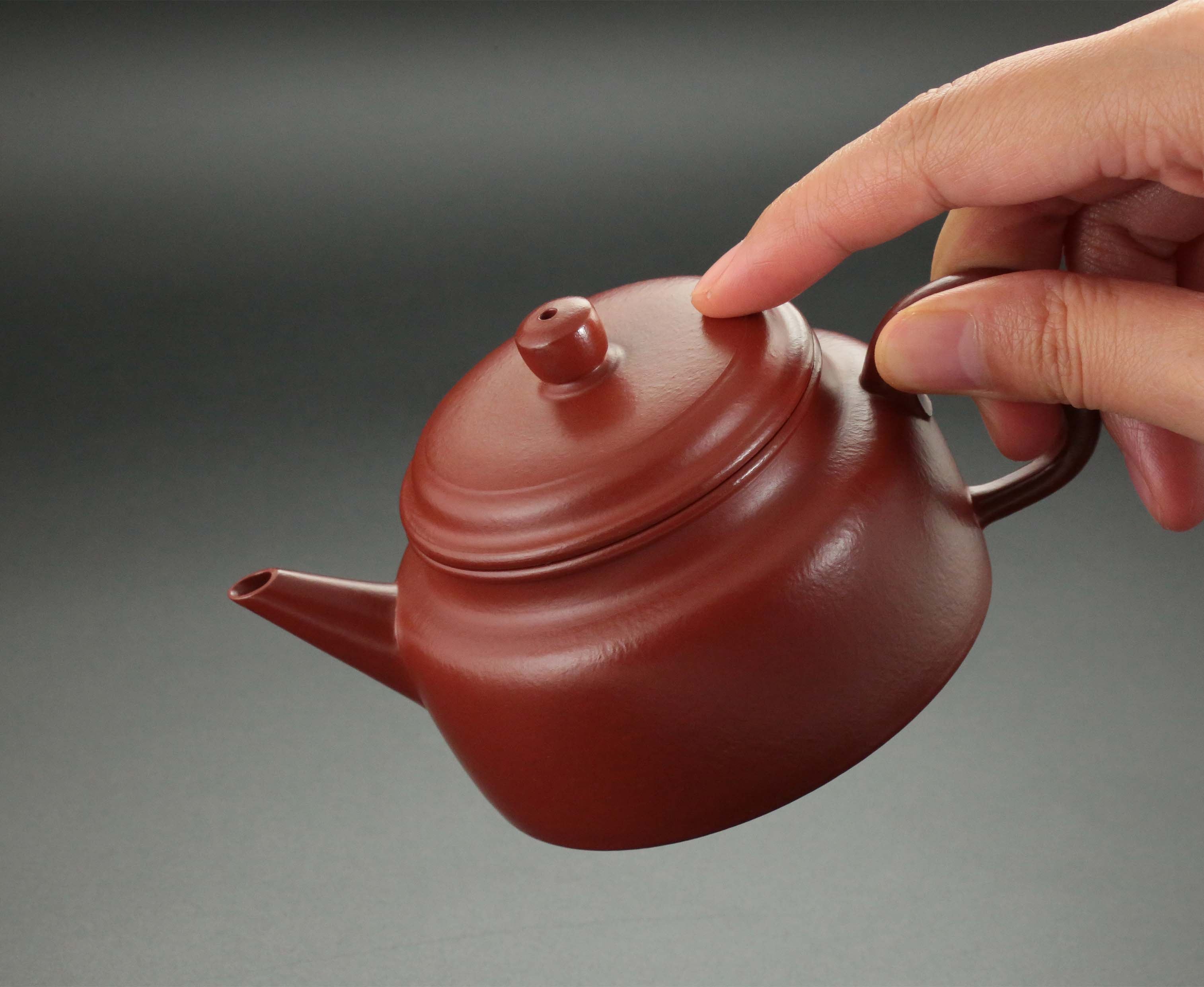Dezhong teapot, Zhaozhuang red clay
