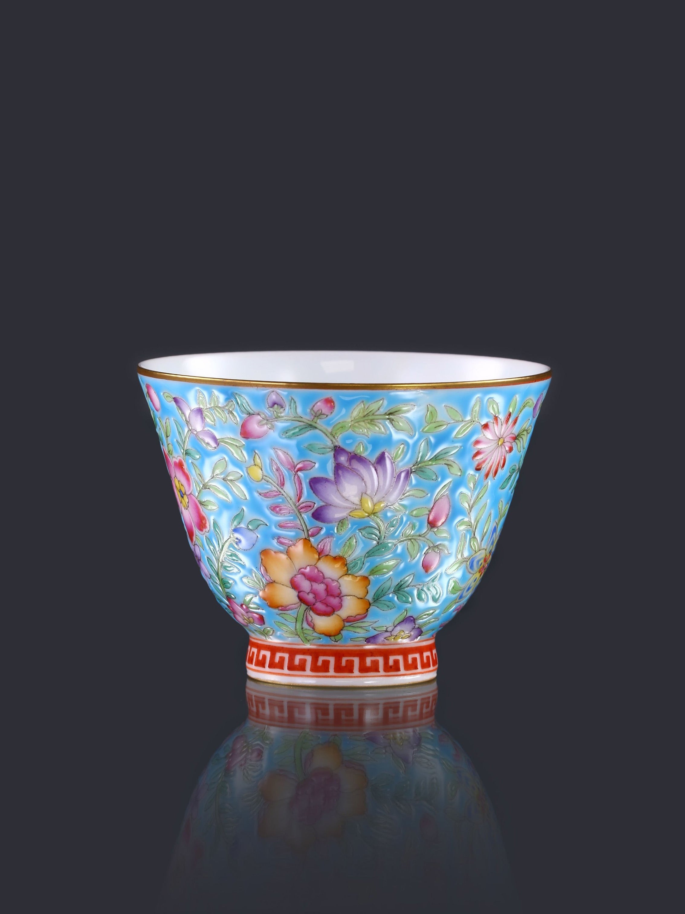 Dayazhai Enamel Open Mouth Cup