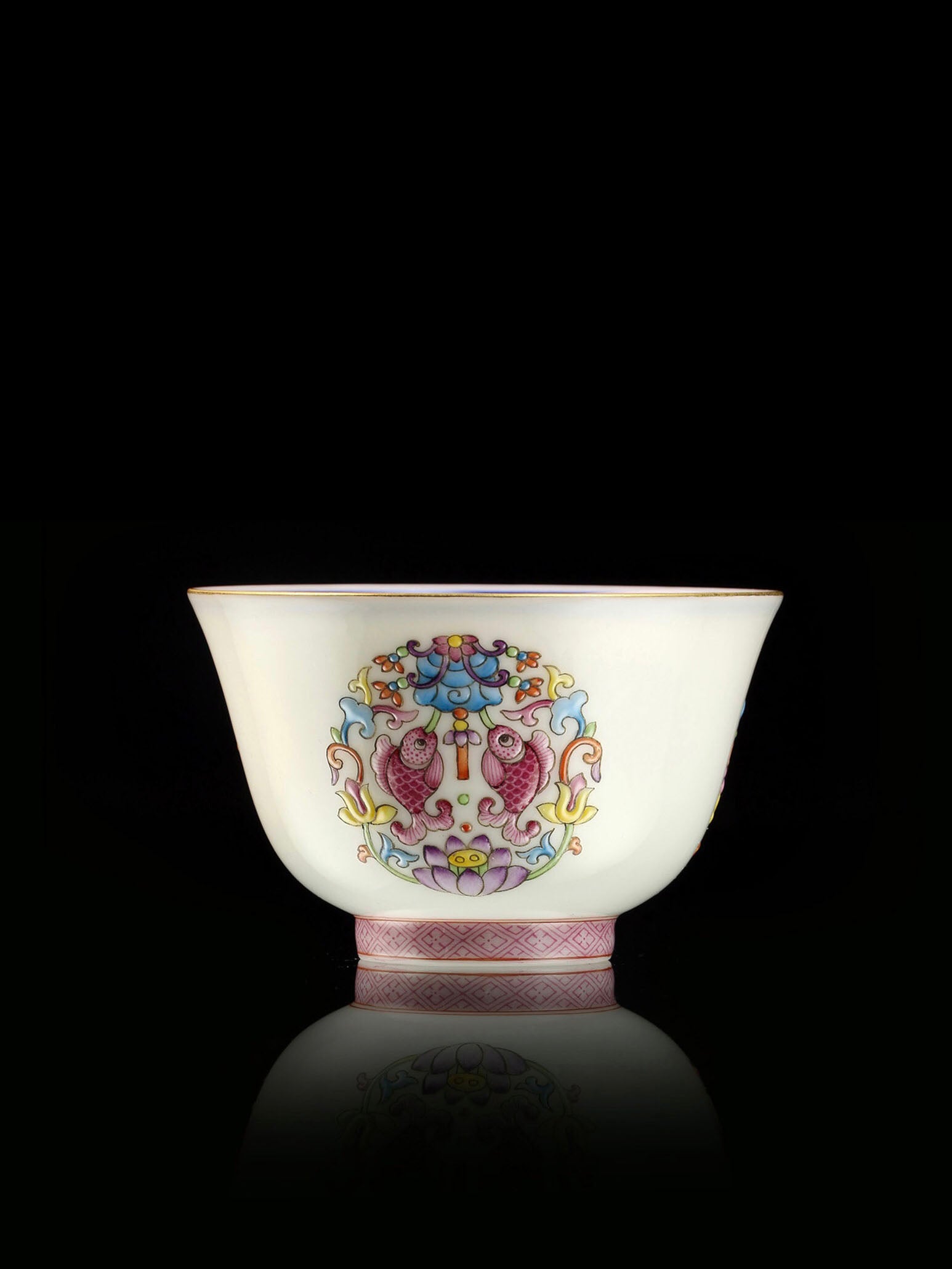 Enamel Bell Cup (symbolizing abundance year after year)