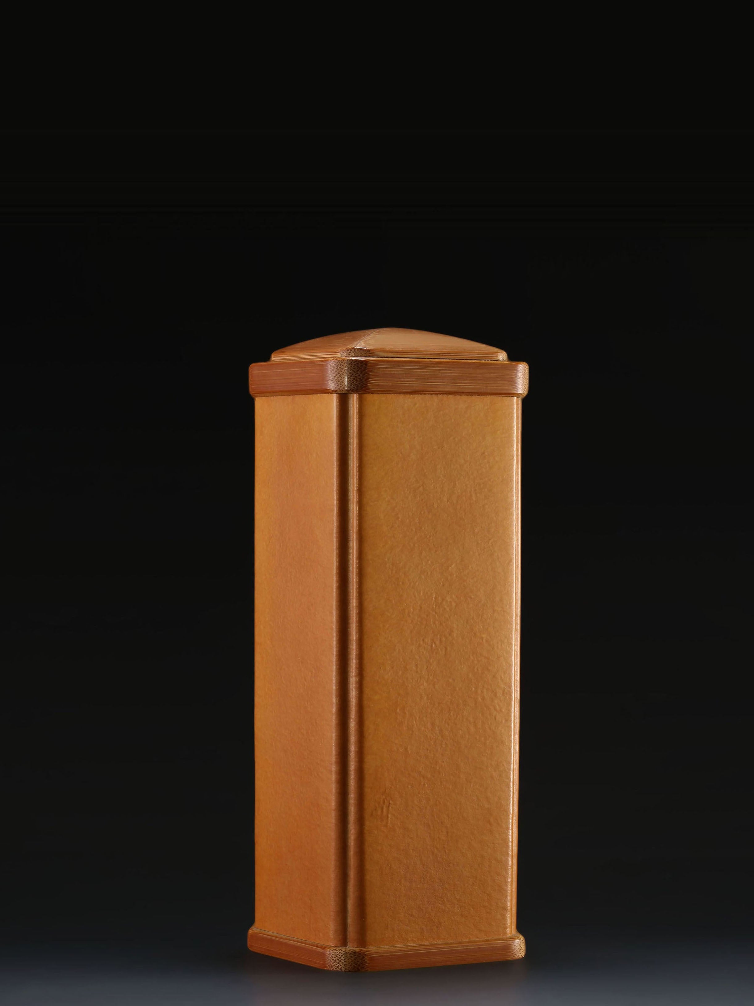 Square gourd tea canister