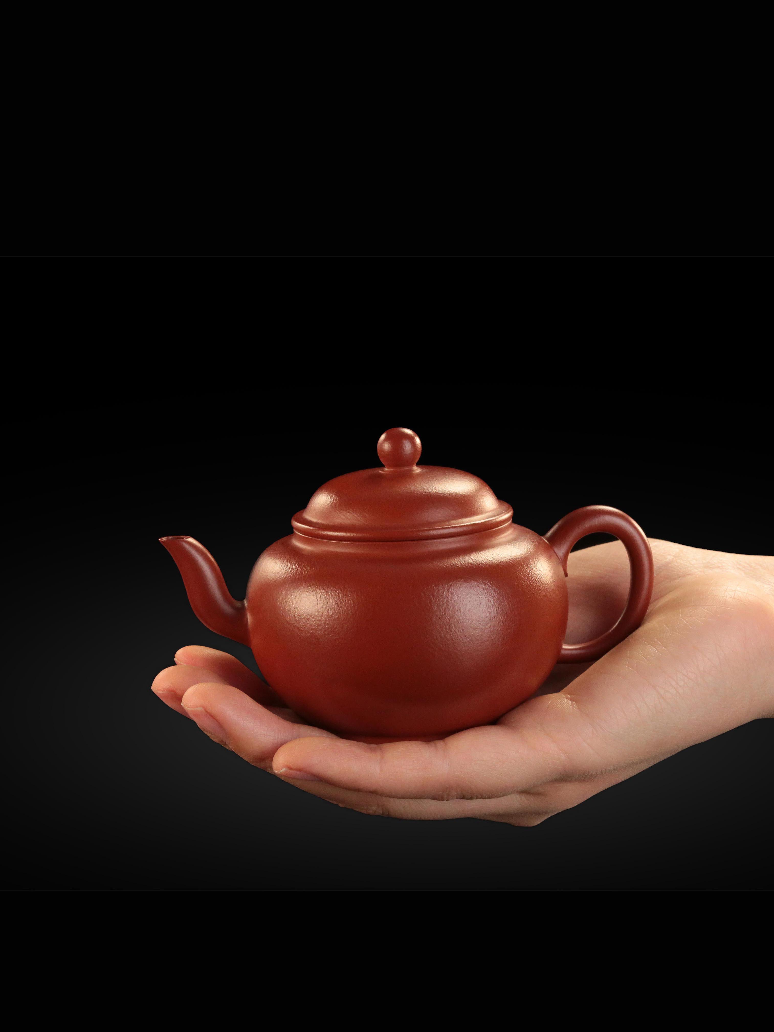 Gongju Teapot - Zhao Zhuang Golden Red Clay
