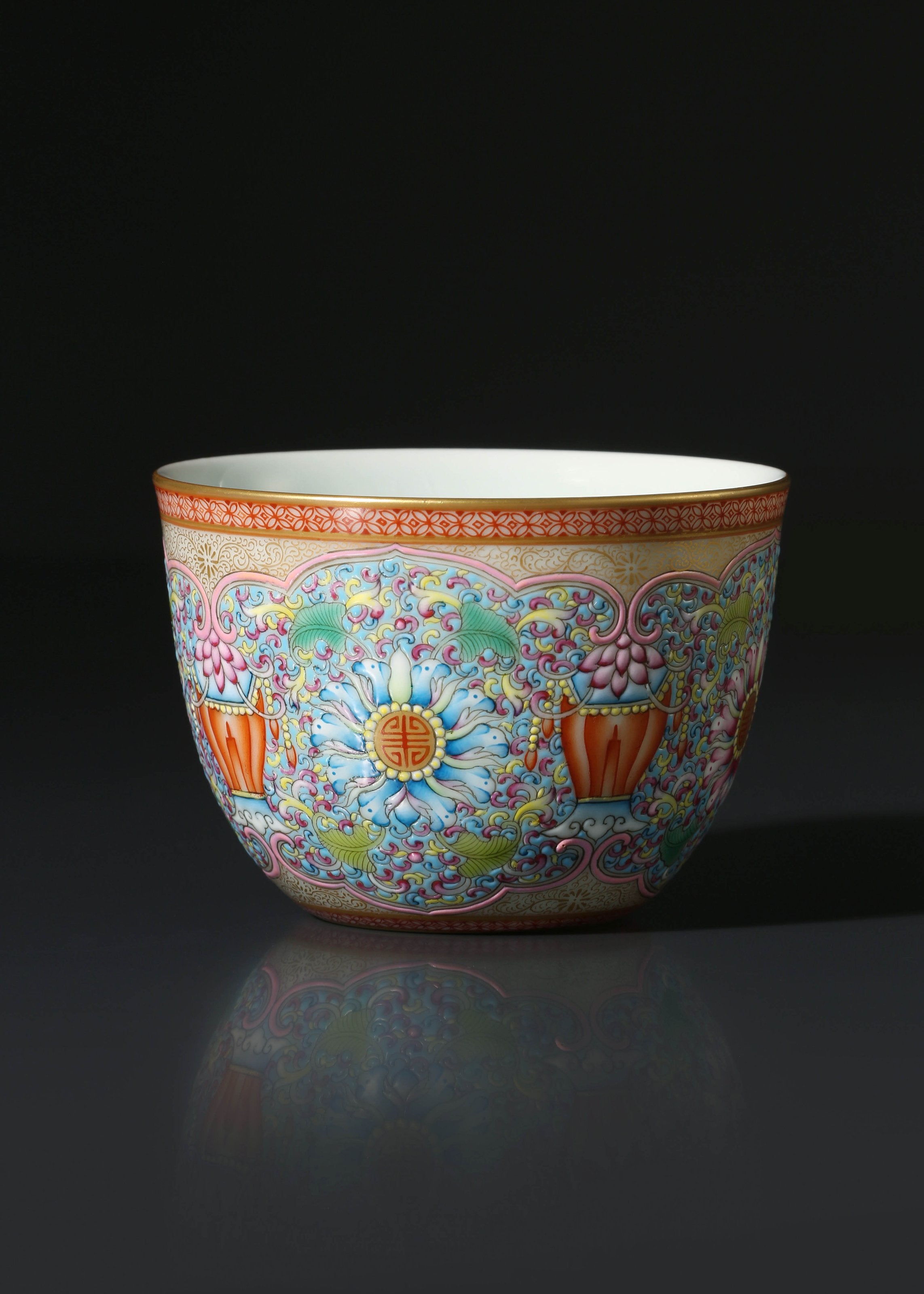 Dayazhai Guyuexuan Longevity Lantern Jar Cup