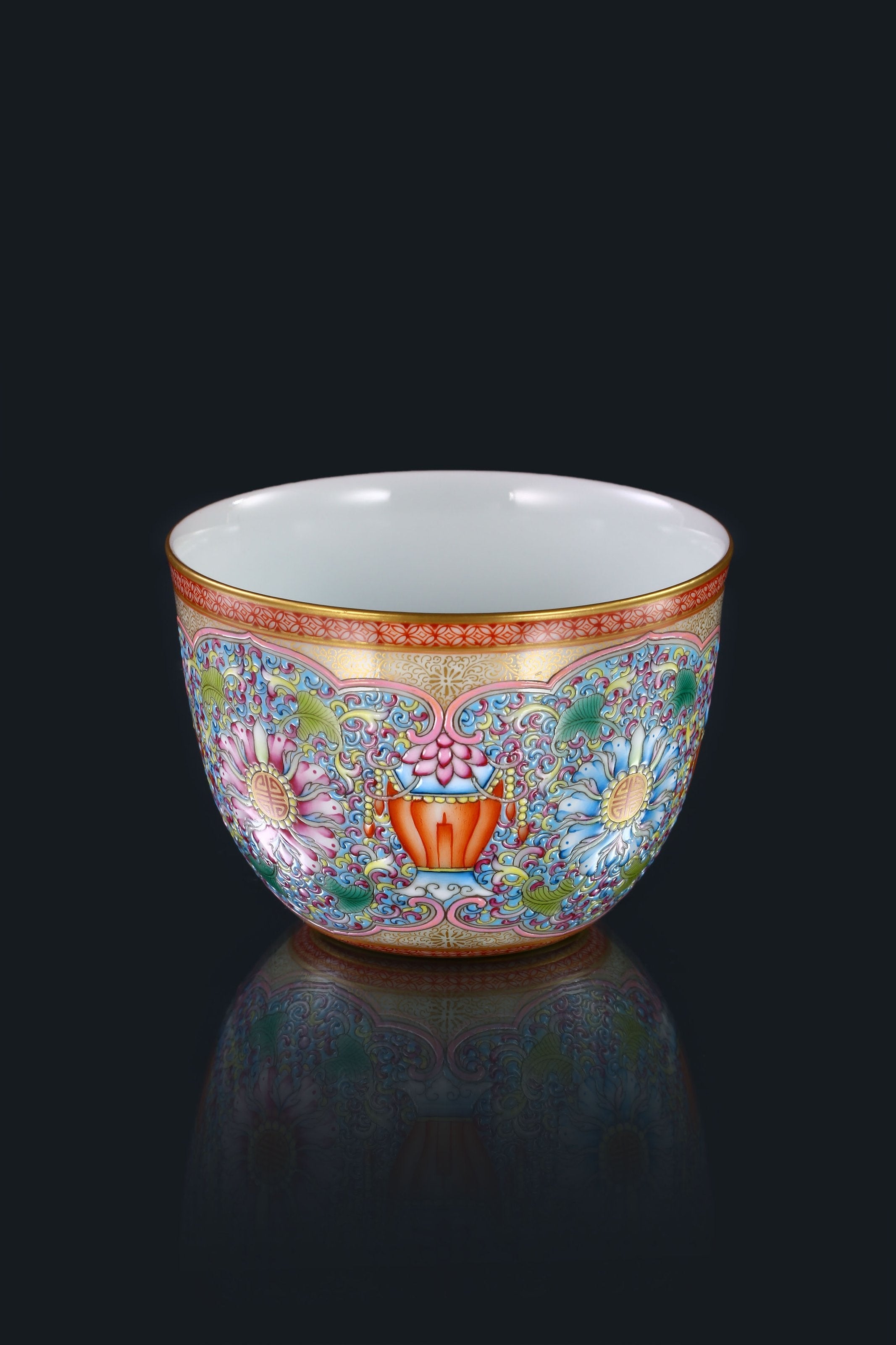 Dayazhai Guyuexuan Longevity Lantern Jar Cup