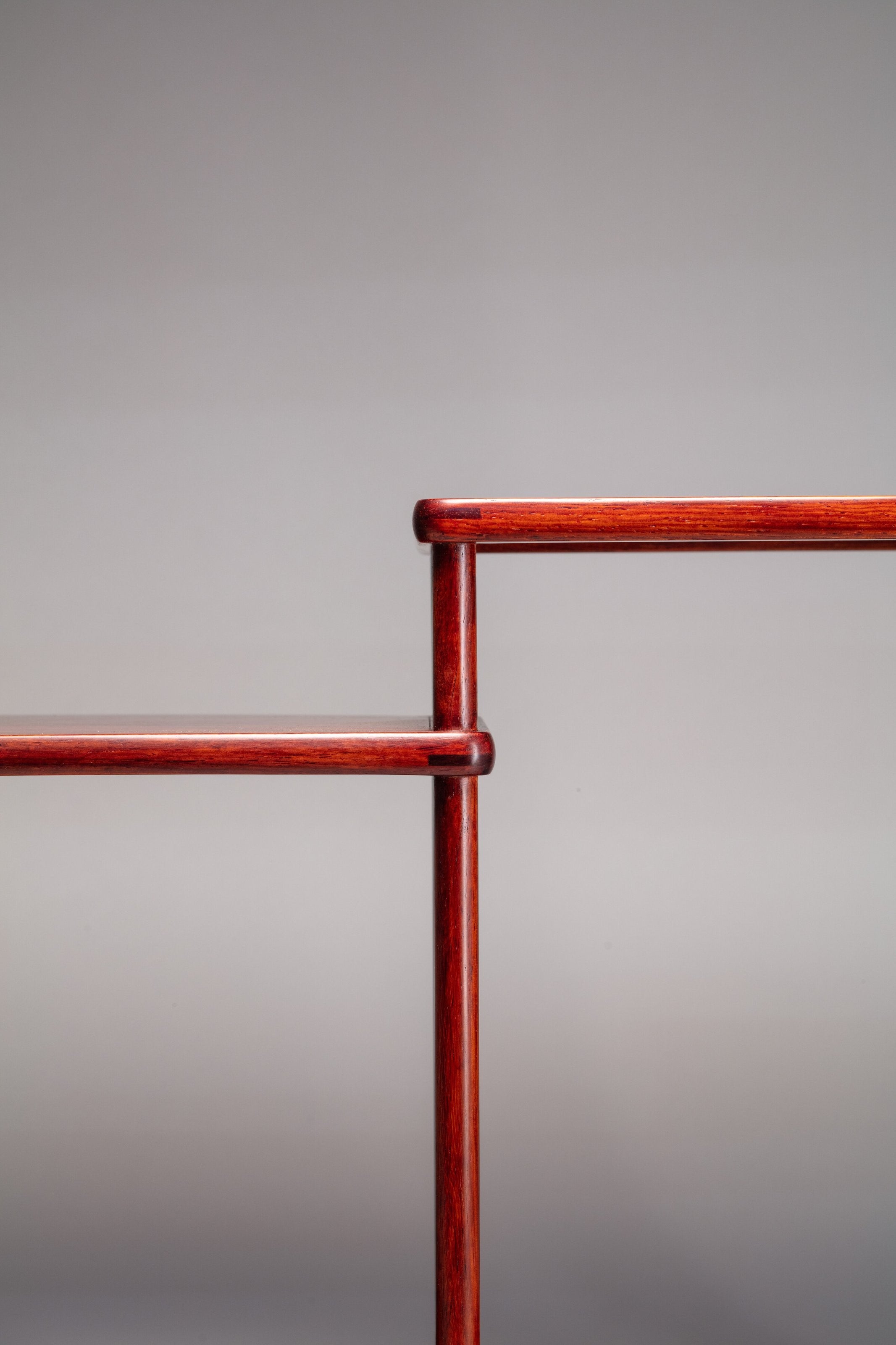 Red sandalwood miniature treasure cabinet