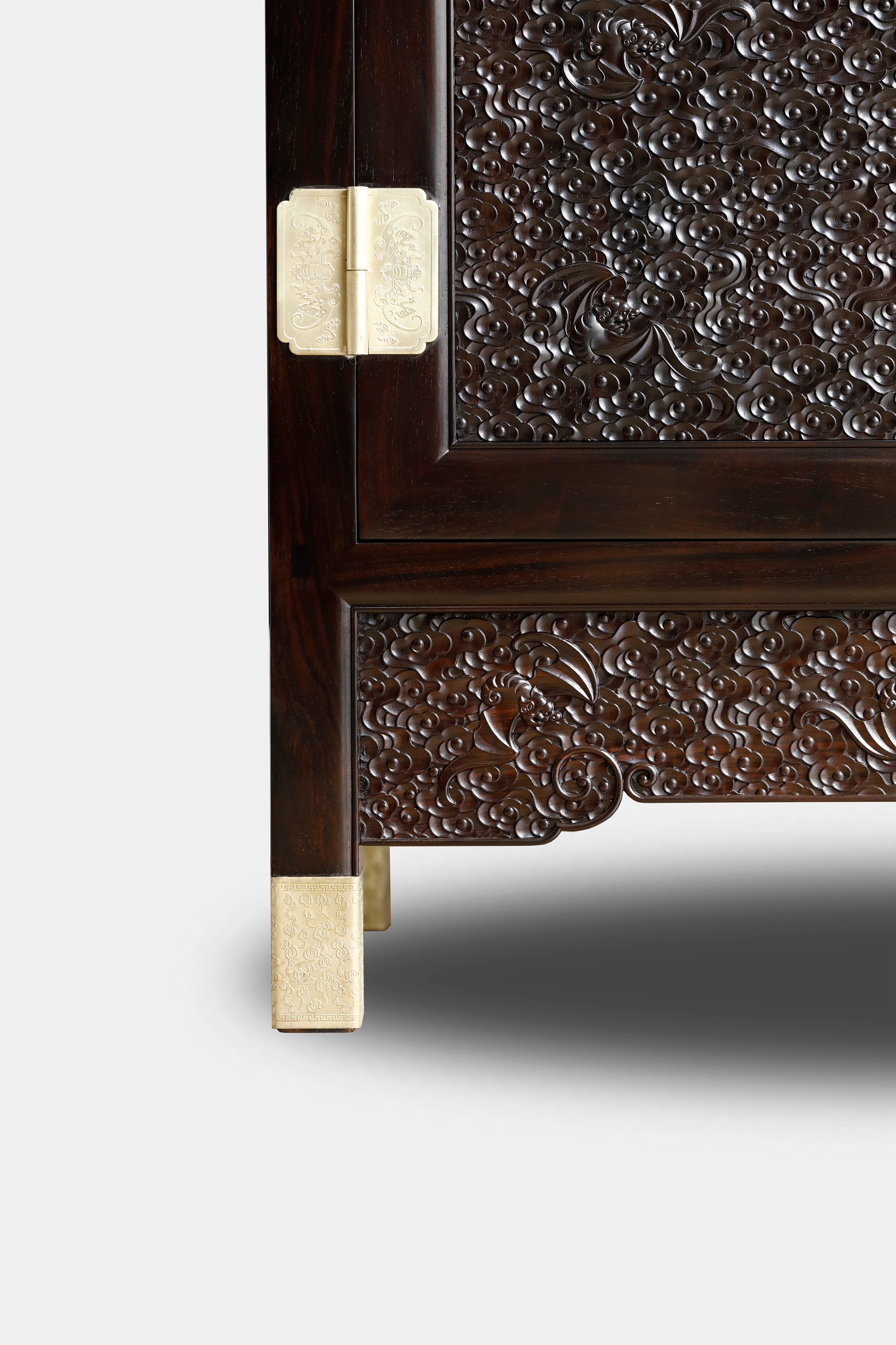 Purple sandalwood cabinet shelves in pairs