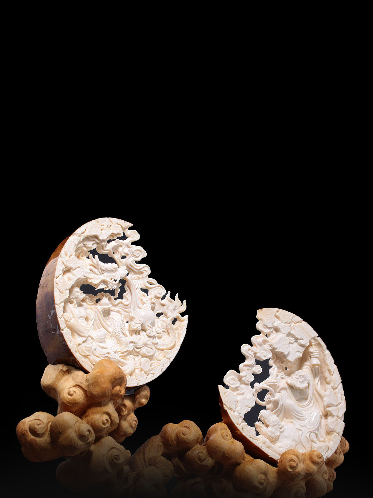 Arhat who subdues dragons and tigers