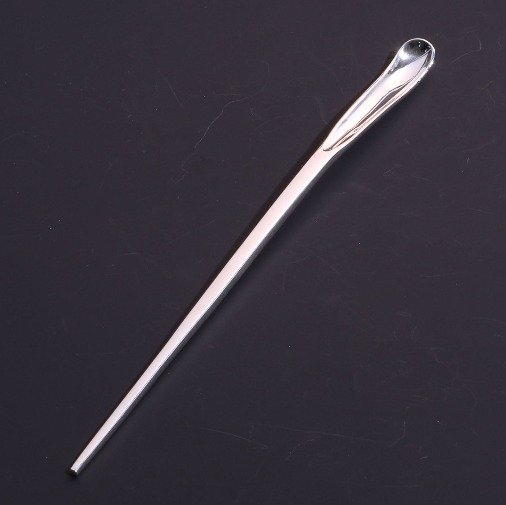 Simple pure silver tea pick | tea scoop