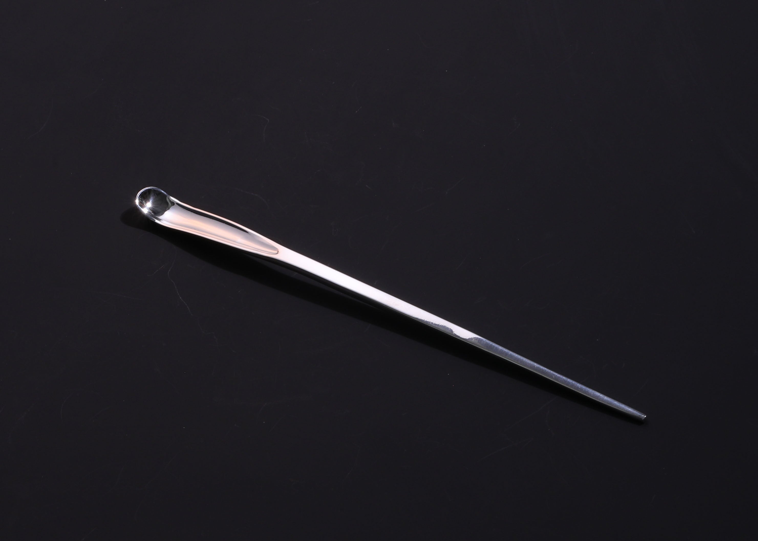 Simple pure silver tea pick | tea scoop