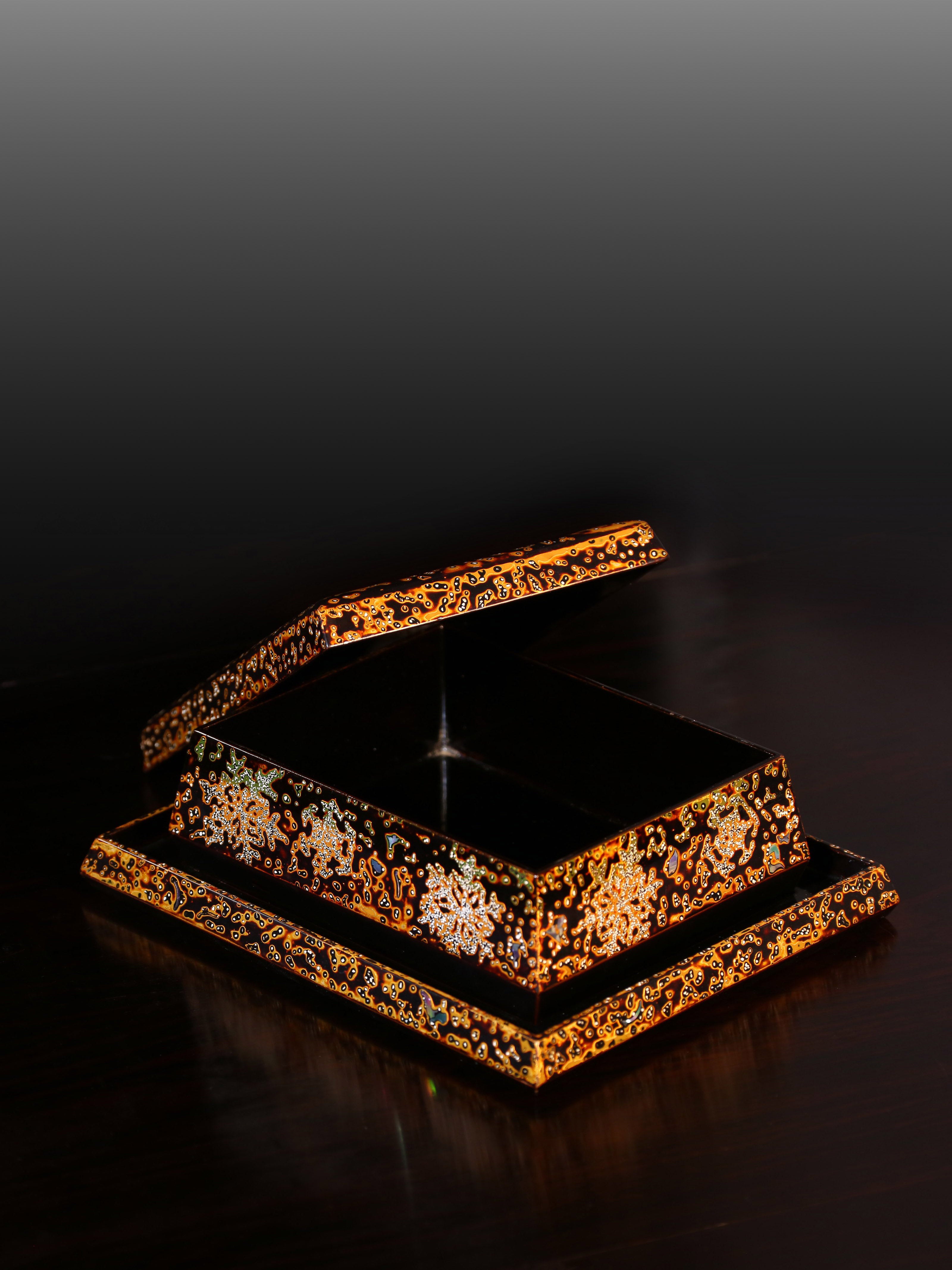 Japanese Gold Bug Painting Box