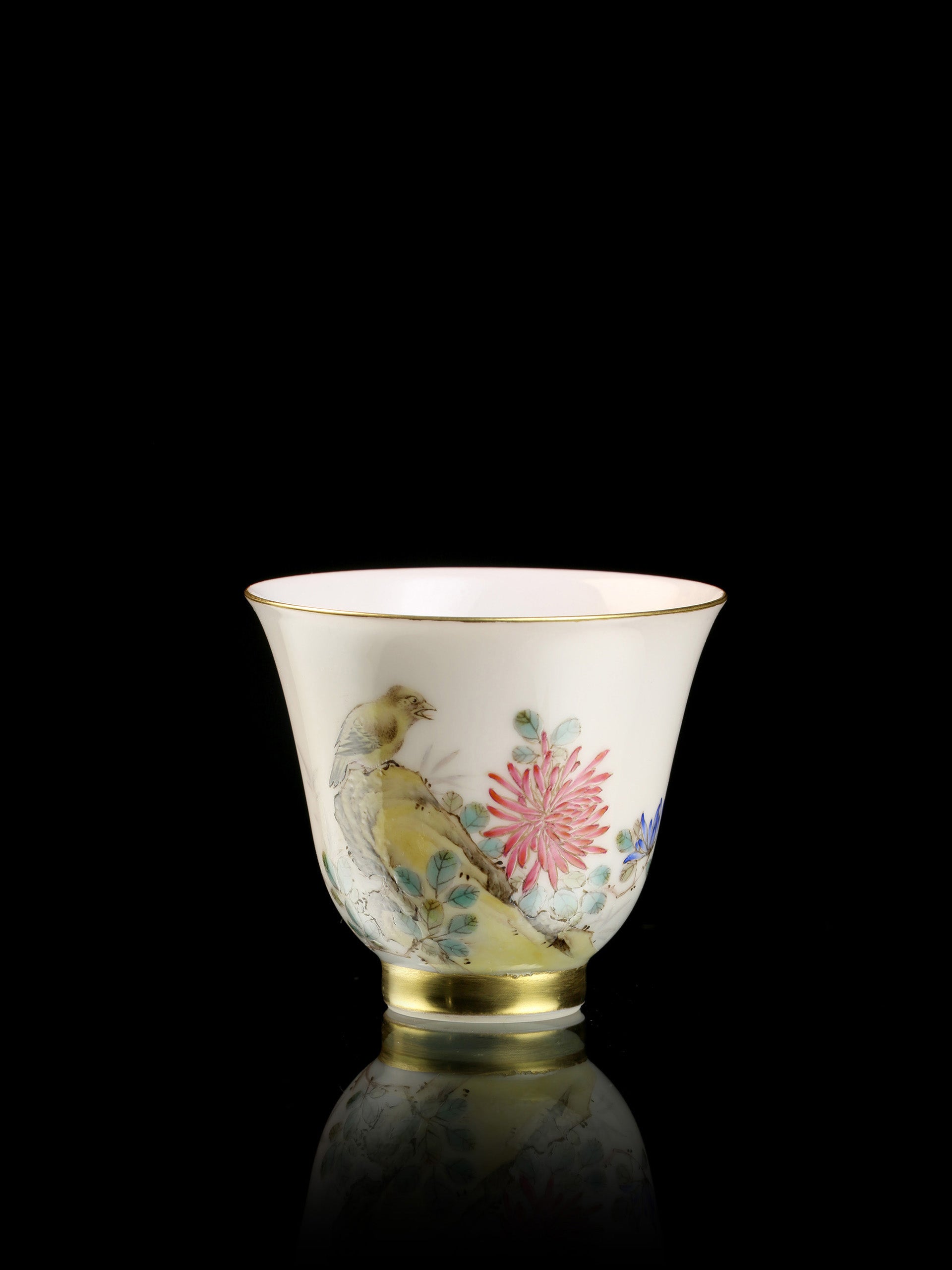 Jinhua Autumn Chrysanthemums / Summer Pond Serenity / Plum Blossom Goddess Cup