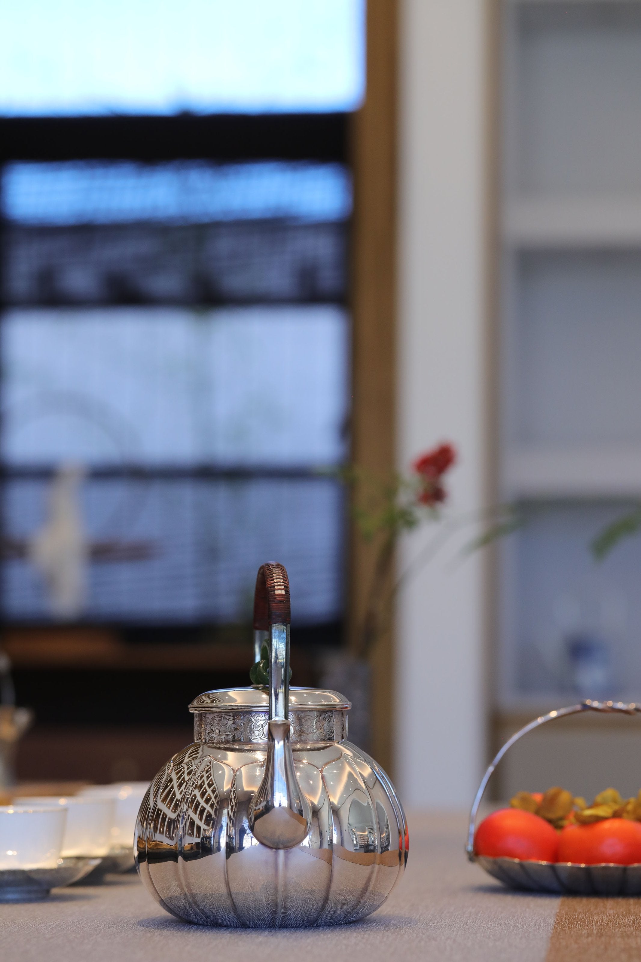 Lotus Petal Three Jade Ring Pot