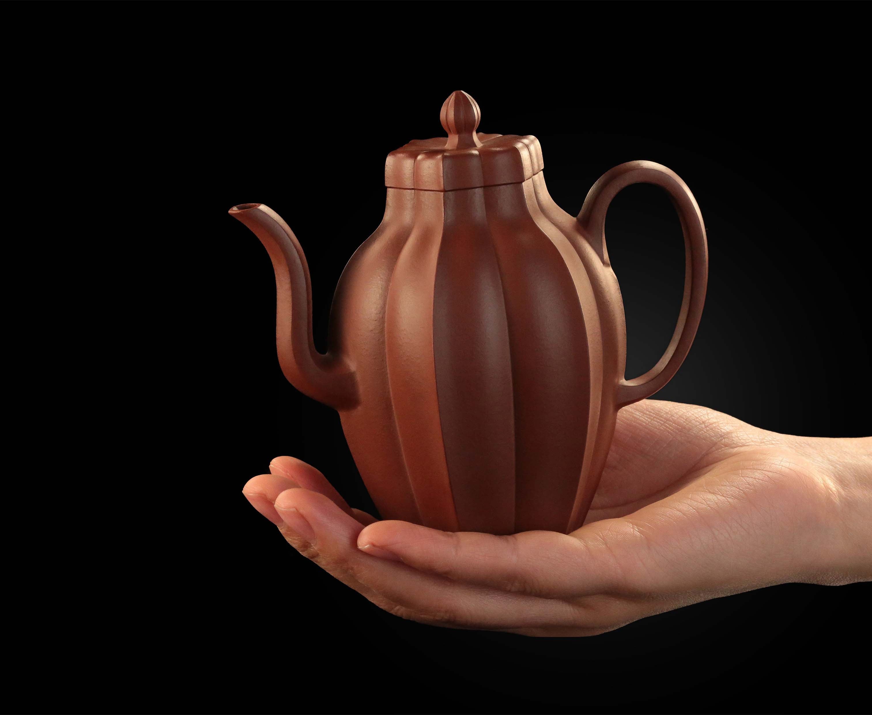 Water chestnut flower palace lamp pot