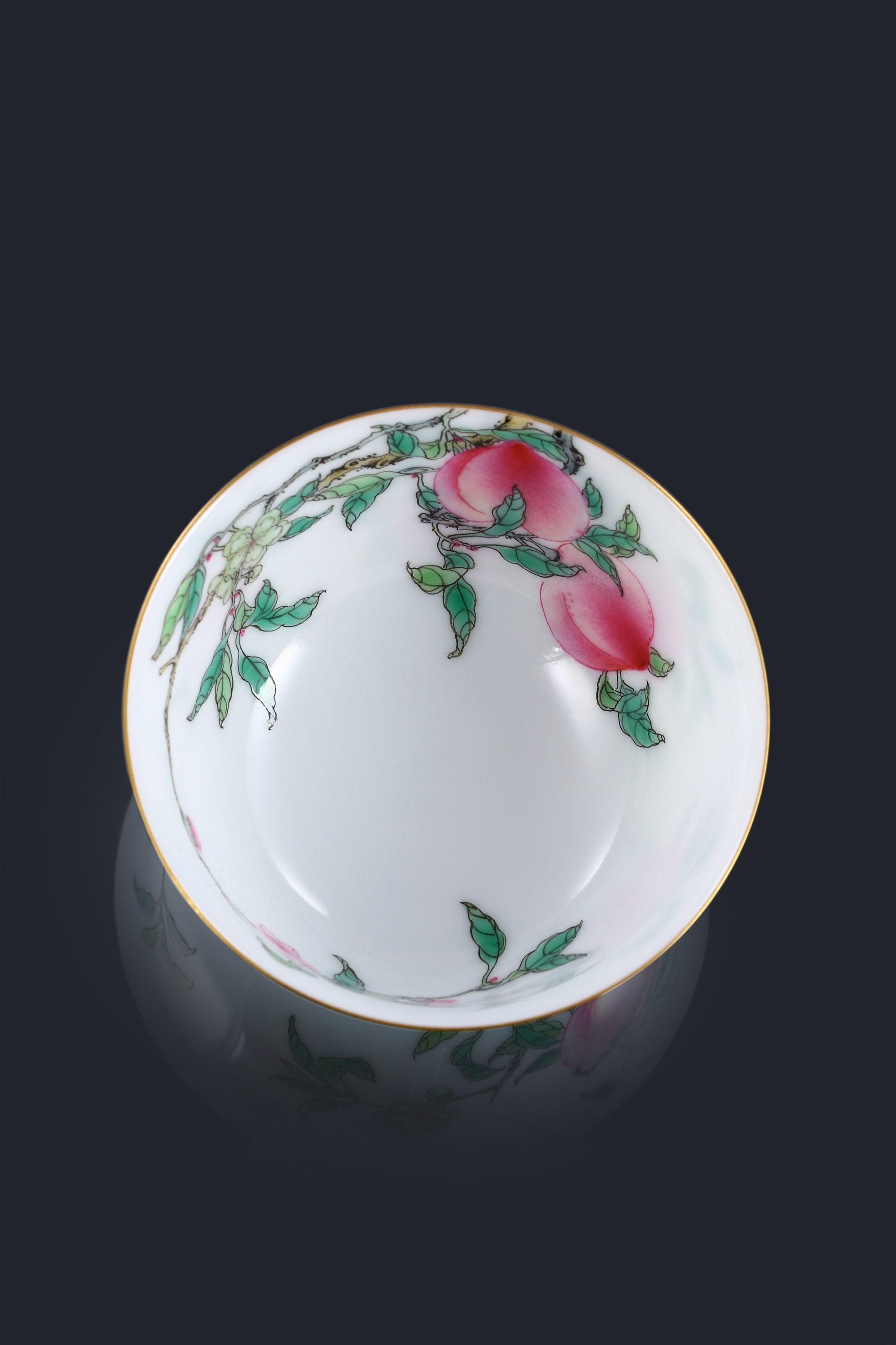 Six Peach Over Branch Cup