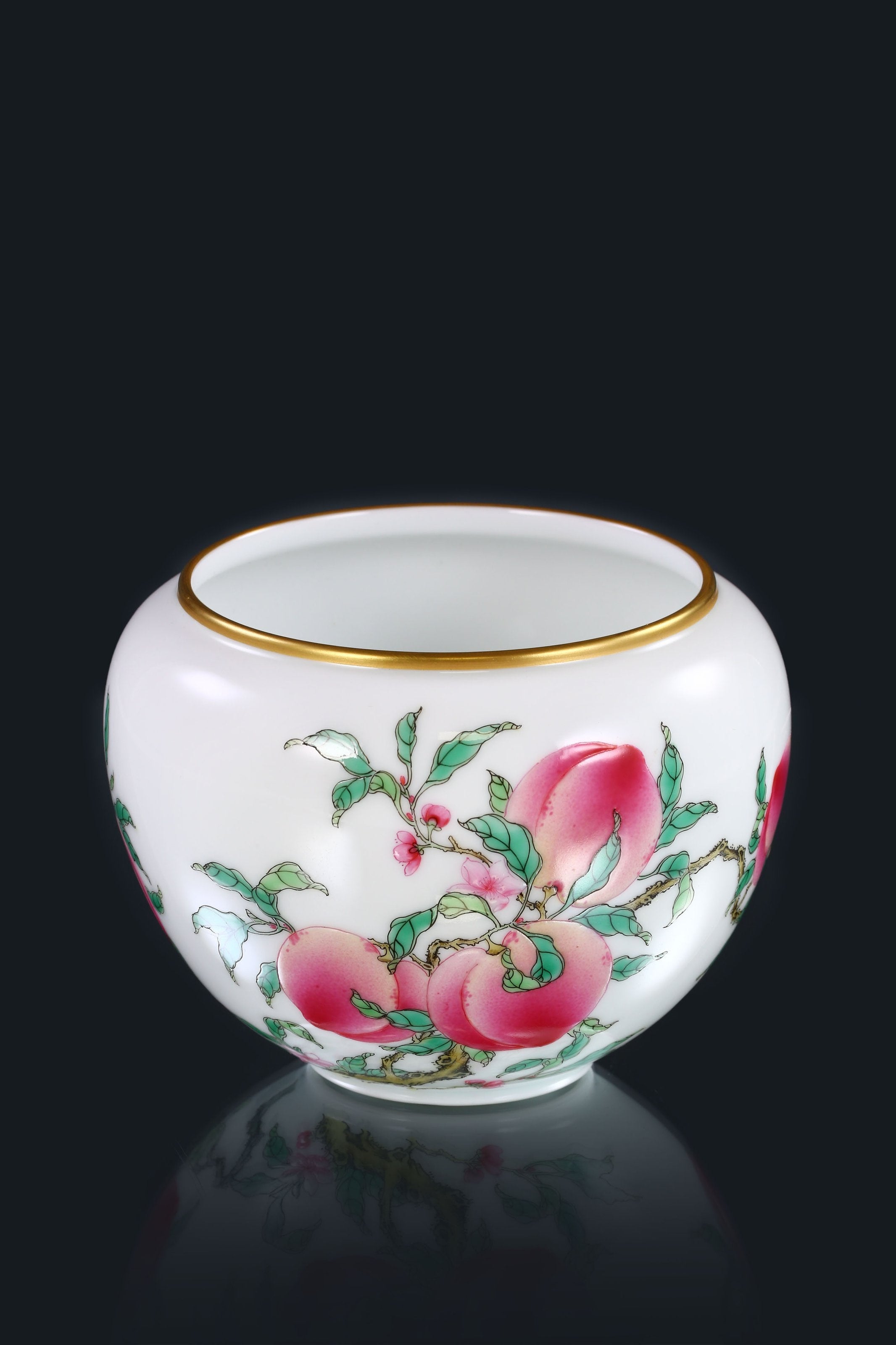 Six Peach Round Water Wash