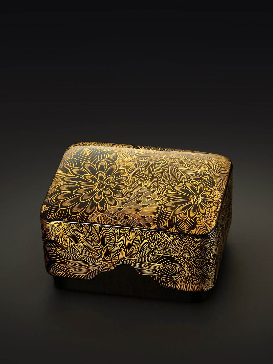 Wajima Painted - Shenjin Tea Box