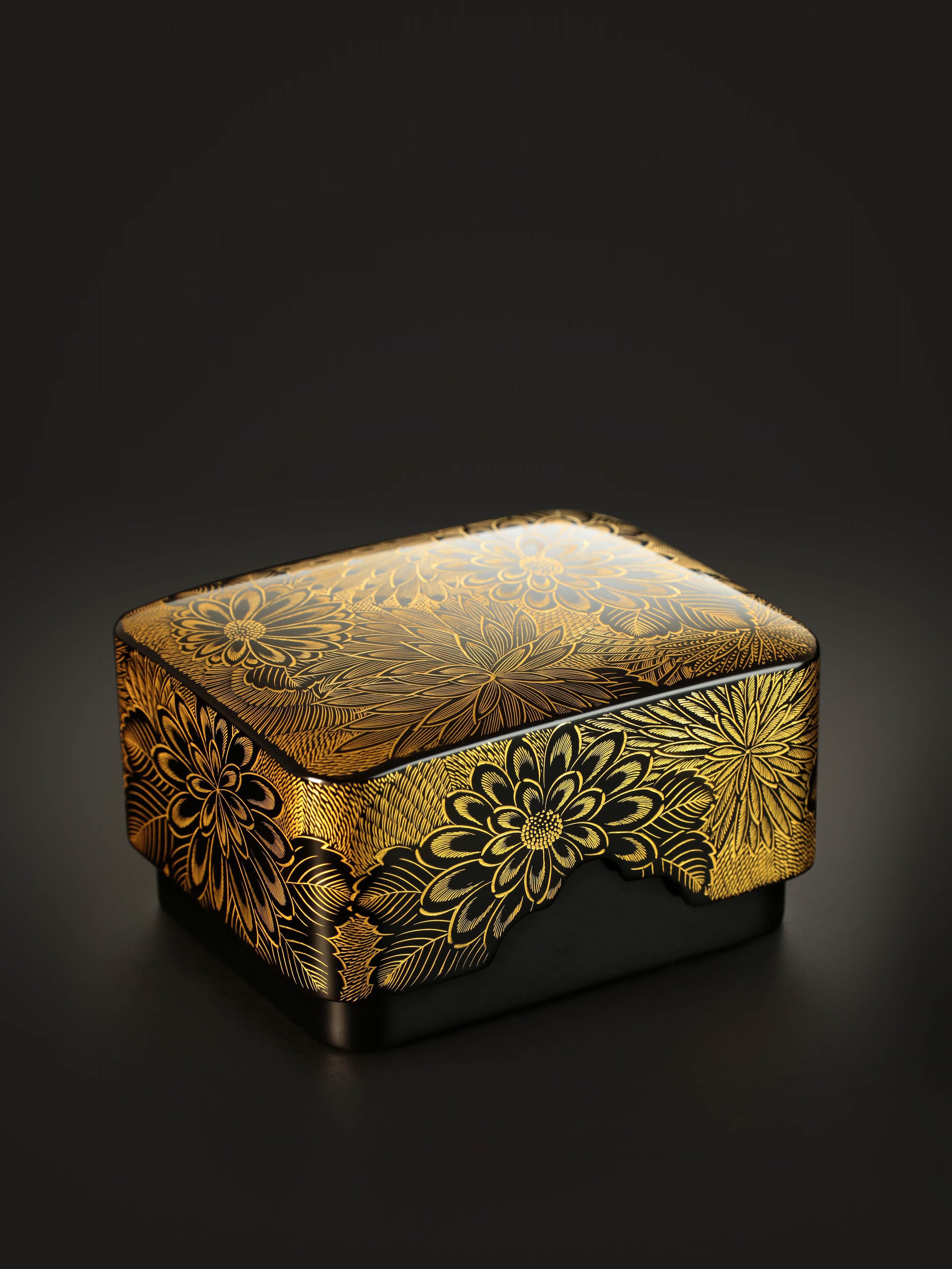 Wajima Painted - Shenjin Tea Box