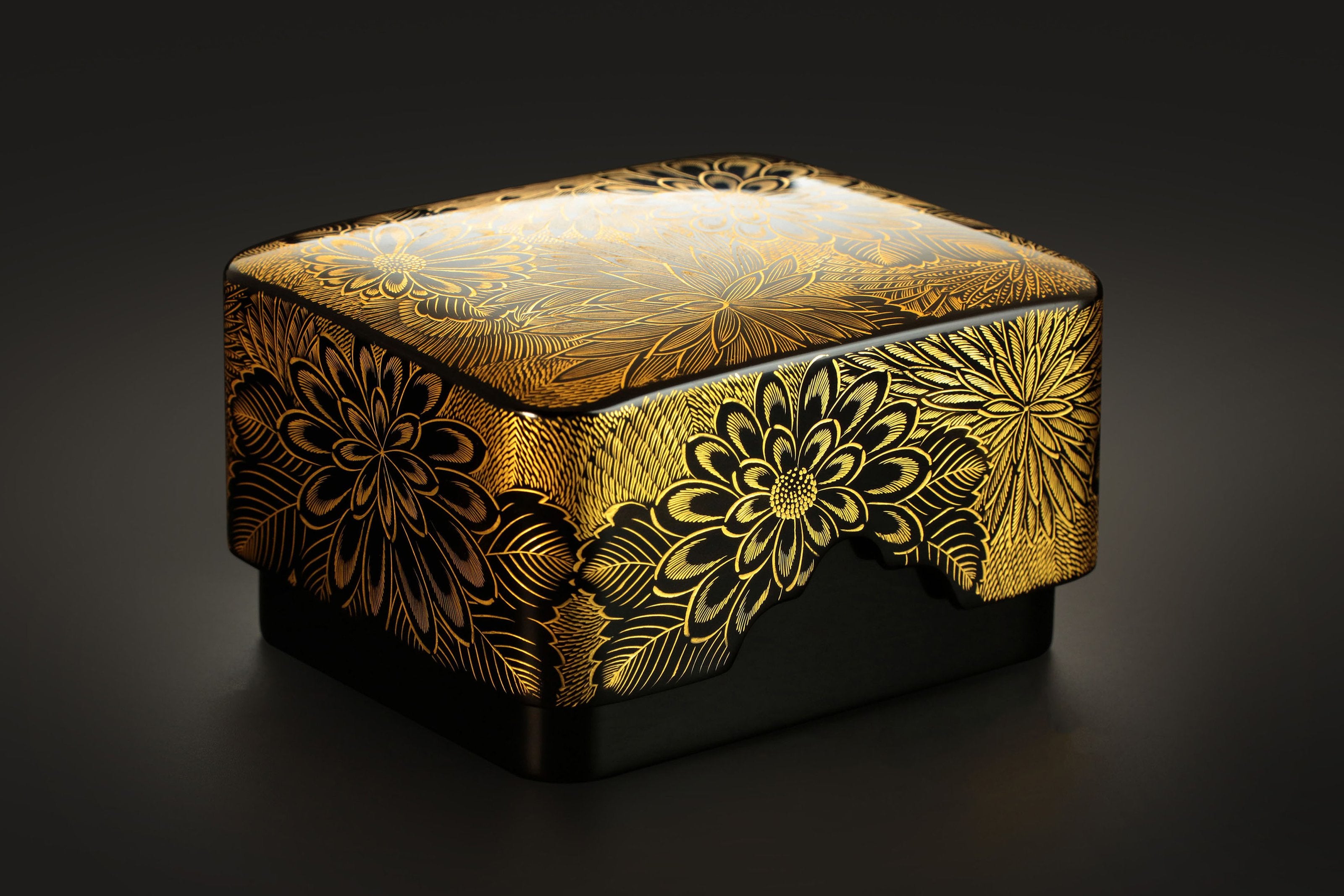 Wajima Painted - Shenjin Tea Box