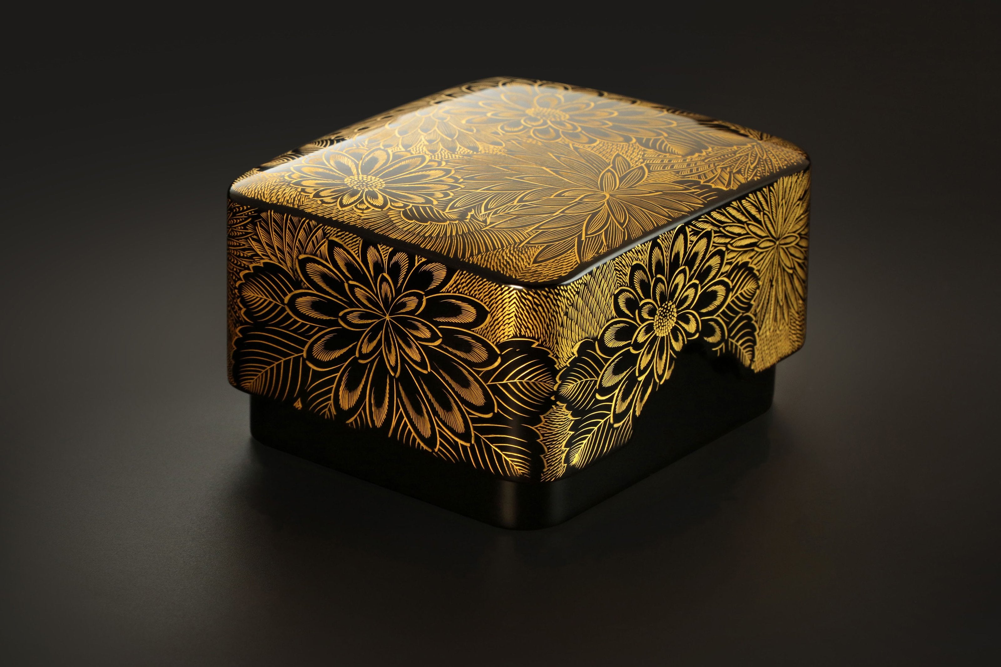 Wajima Painted - Shenjin Tea Box