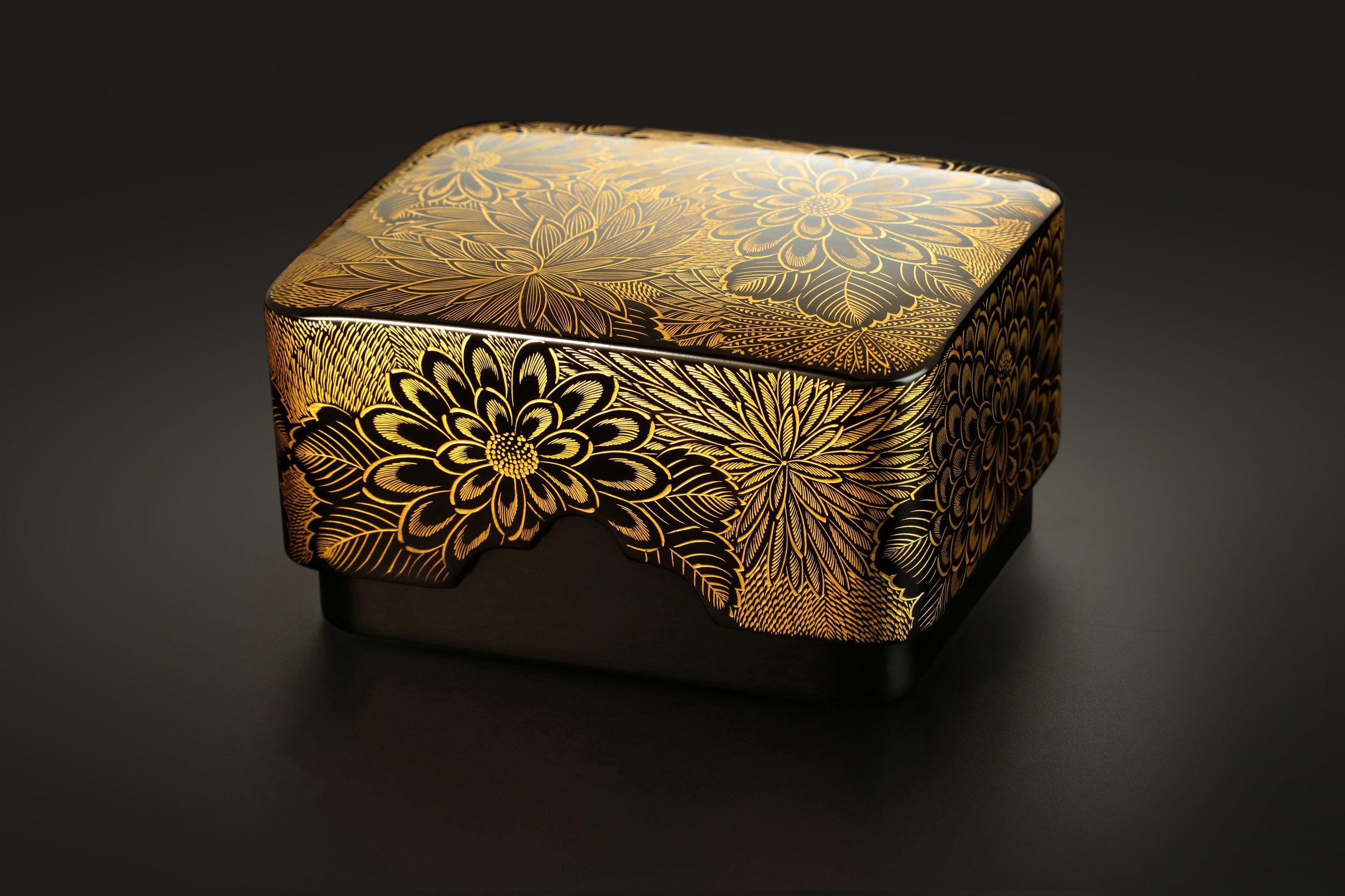 Wajima Painted - Shenjin Tea Box