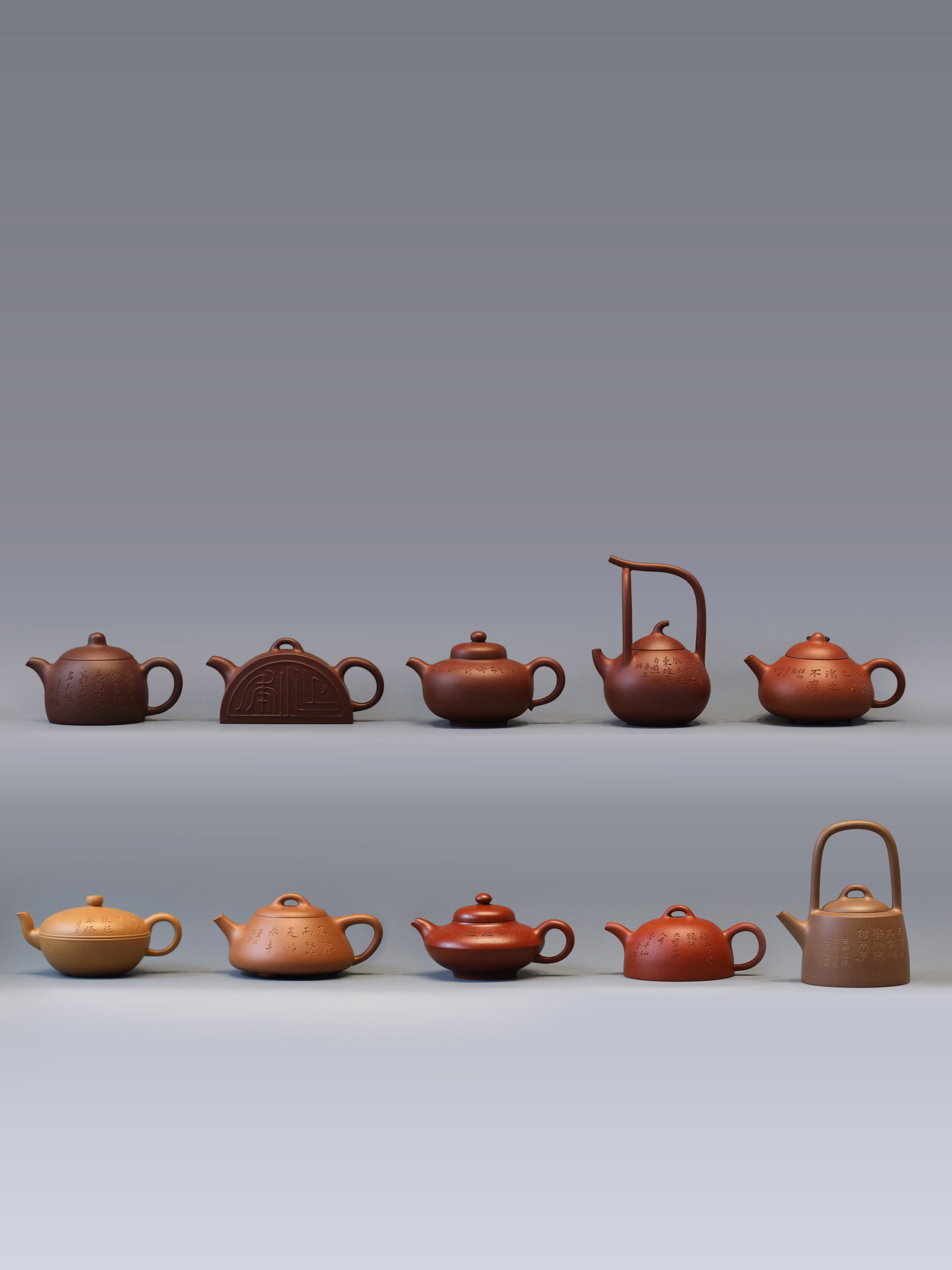 Eighteen Colors of Mud Mansheng's Eighteen Styles of Purple Clay Teapots