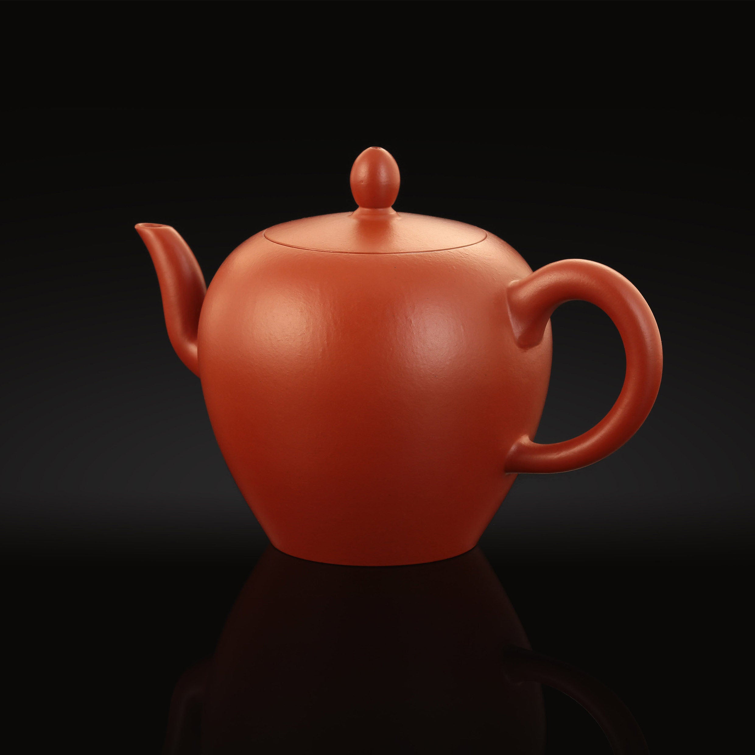 Beauty Shoulder Teapot - Huanglongshan Zhu Ni (Red Clay)