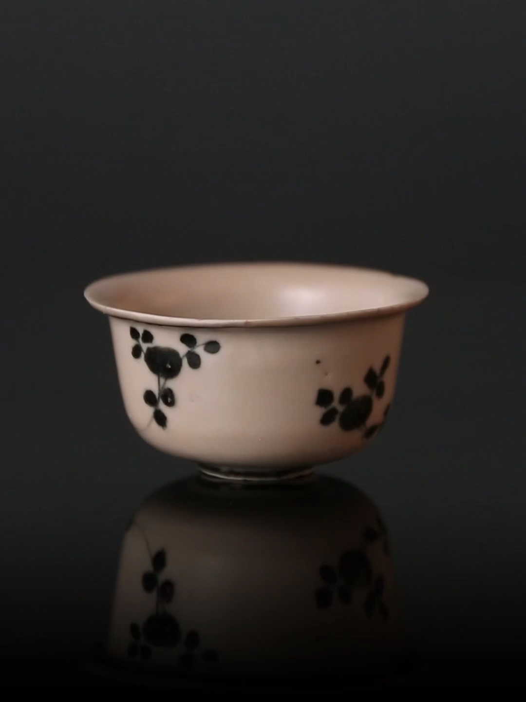 Ming Dynasty Tianqi Period Blue and White Stone Tea Cup