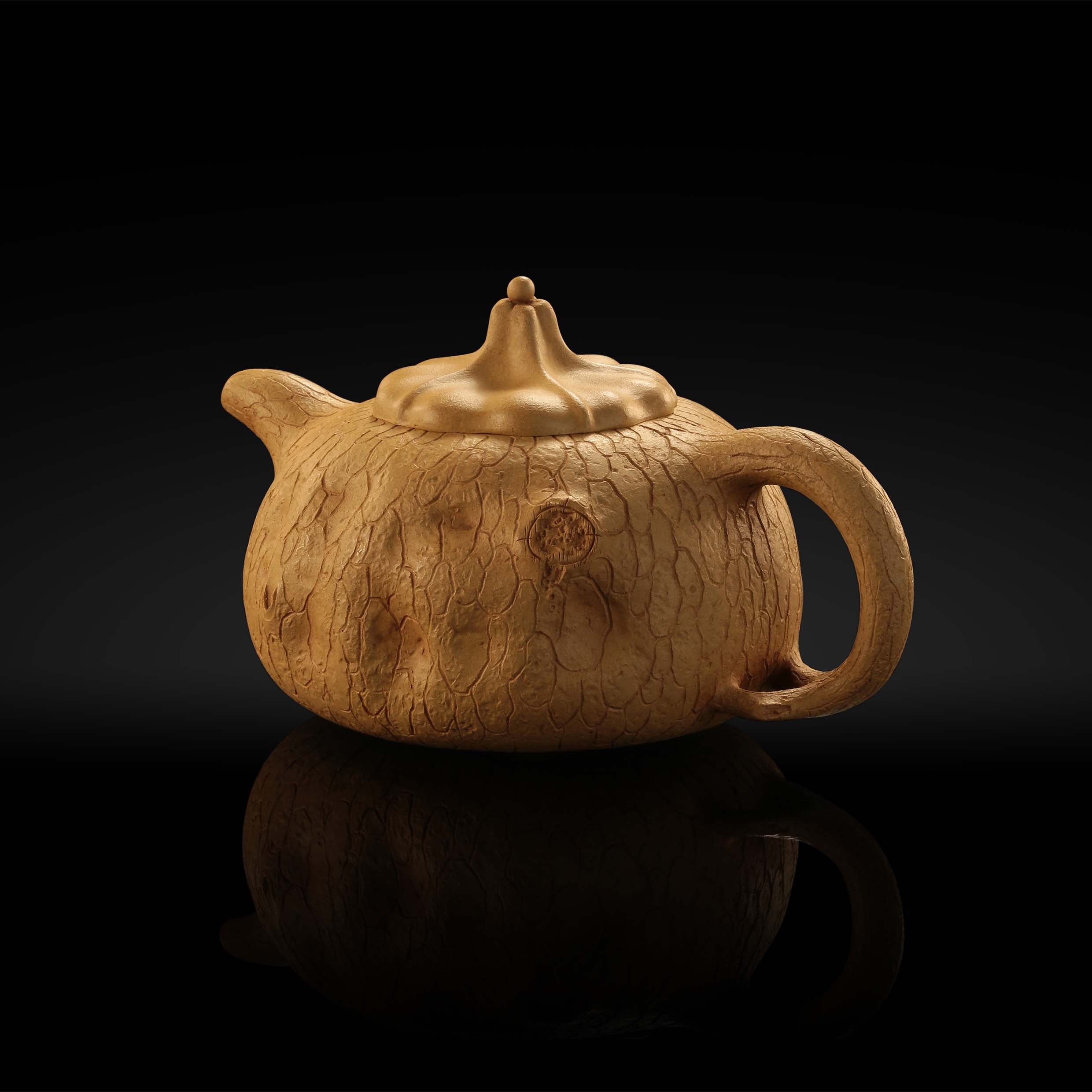 Pumpkin-shaped Spring Offering Pot