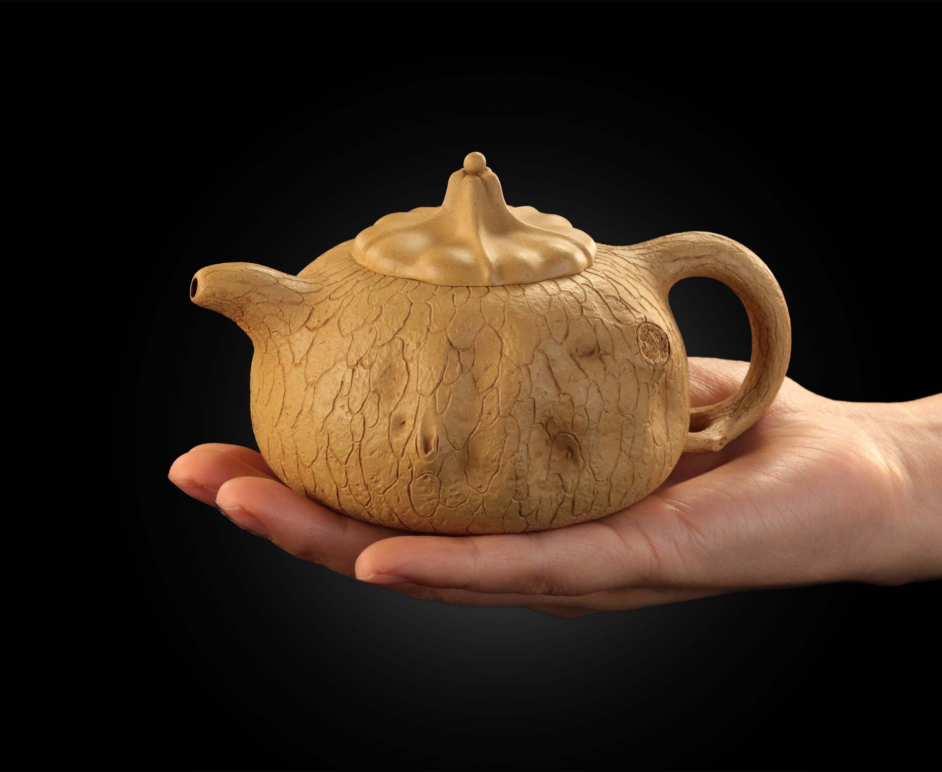 Pumpkin-shaped Spring Offering Pot