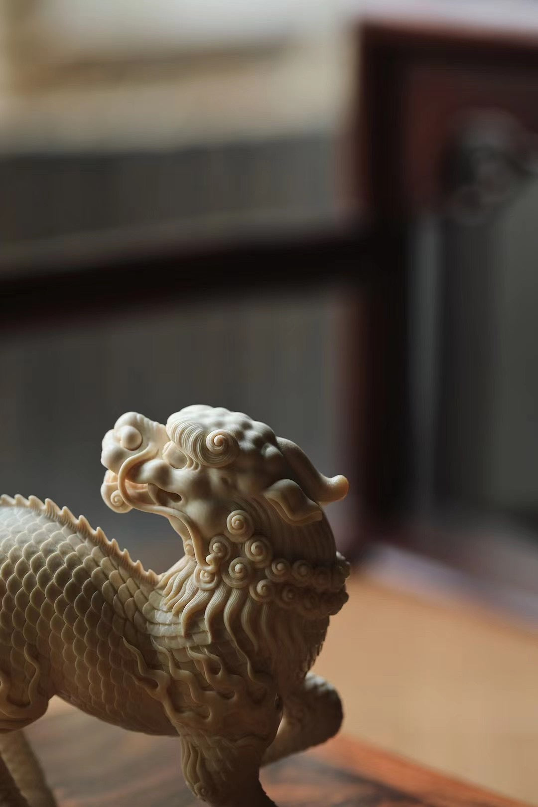 Auspicious Qilin on the Desk