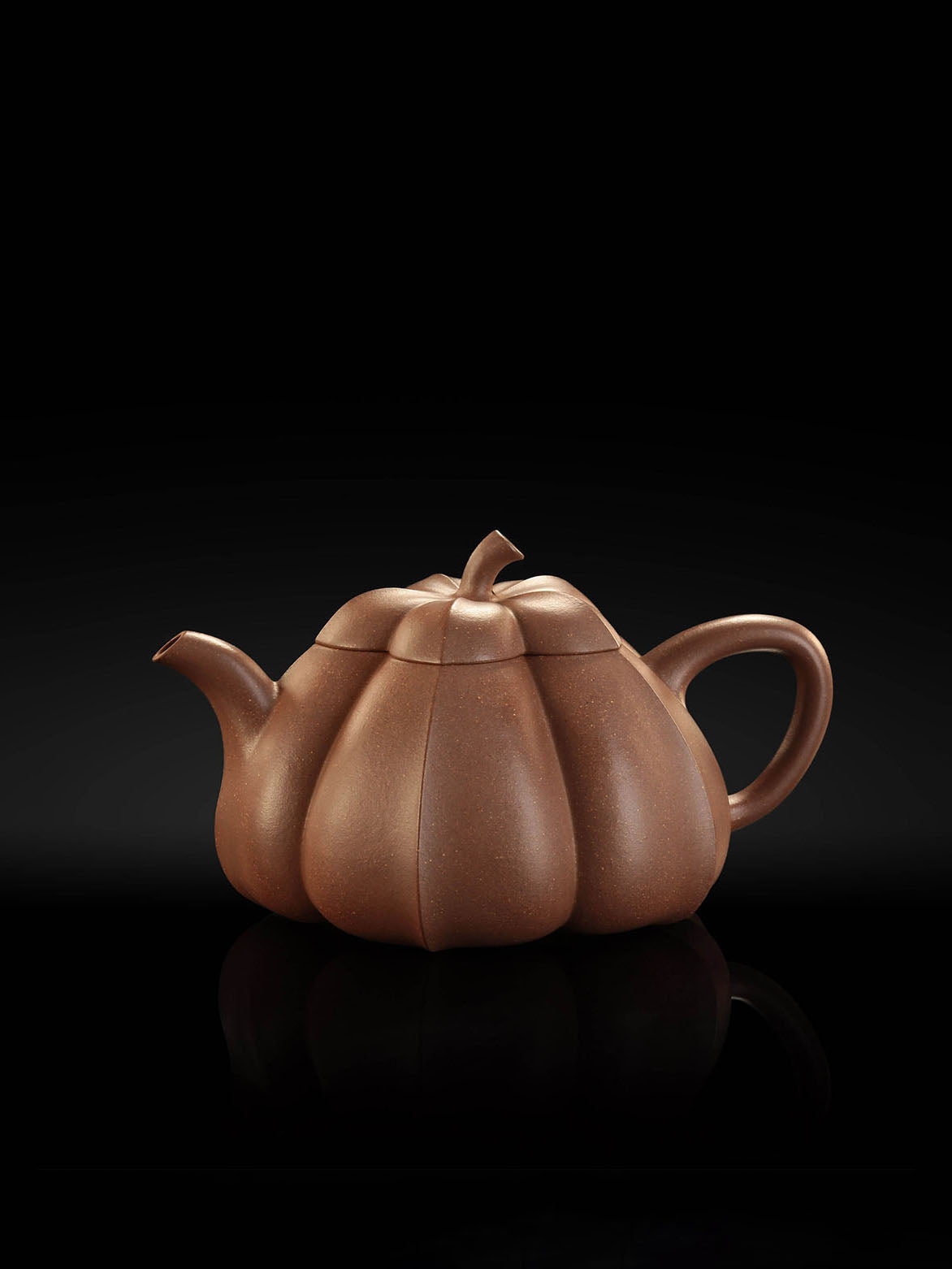 Sweet Melon Teapot - Green Duan Clay